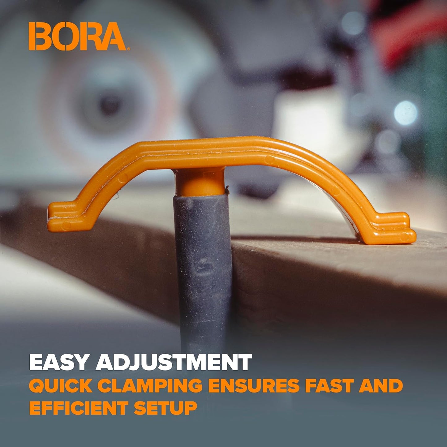 BORA Centipede CA0304 4-Piece Quick Clamps Set, Clamp Accessory for BORA Centipede Work Stands
