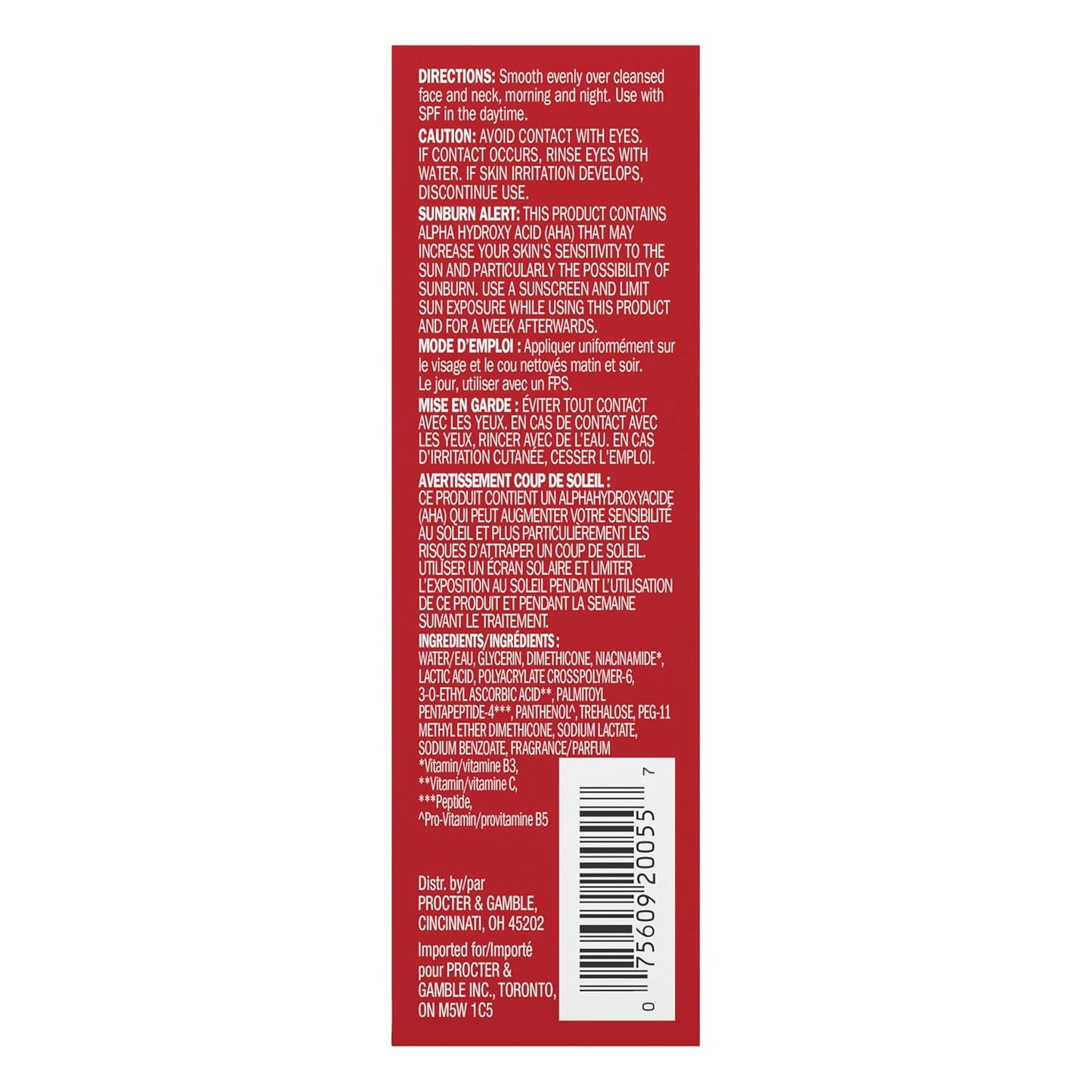 Olay Vitamin C + Peptide 24 Serum, 40 mL (1.3 FL OZ)