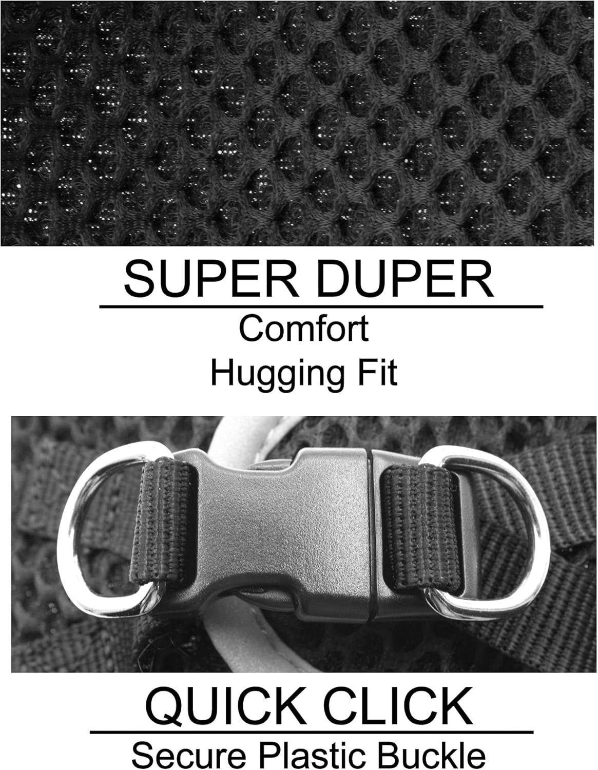 Kruz Dog Harness (Chest 18.5"-19.5", Weight 15–20 lbs) Athletica Adjustable Heavy Duty No Choke Puppy Vest for Large Dogs Lightweight Air Mesh, Reflective, Puppy Essential - (Orange, Large)
