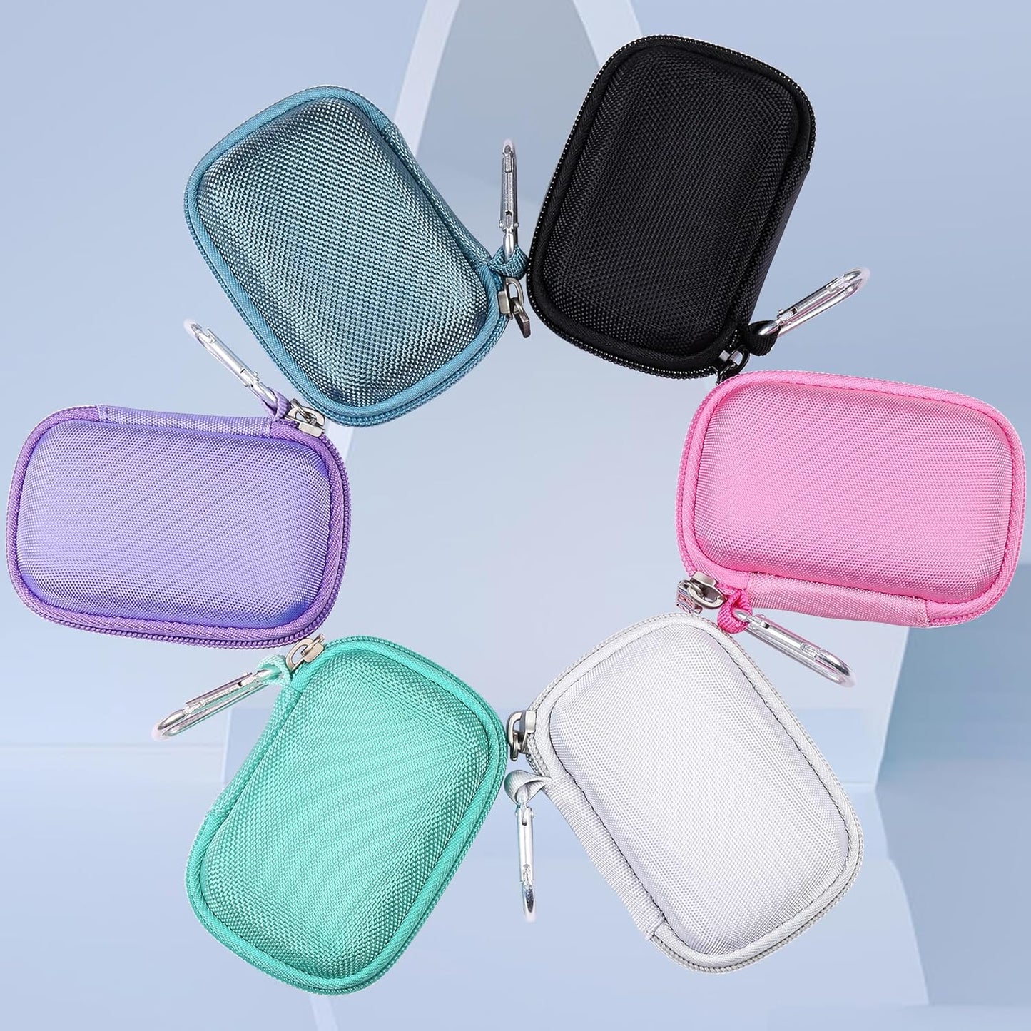 khanka Hard Travel Case with Anker 621 Nano Power Bank,5,000mAh Portable Charger,Case Only (White)