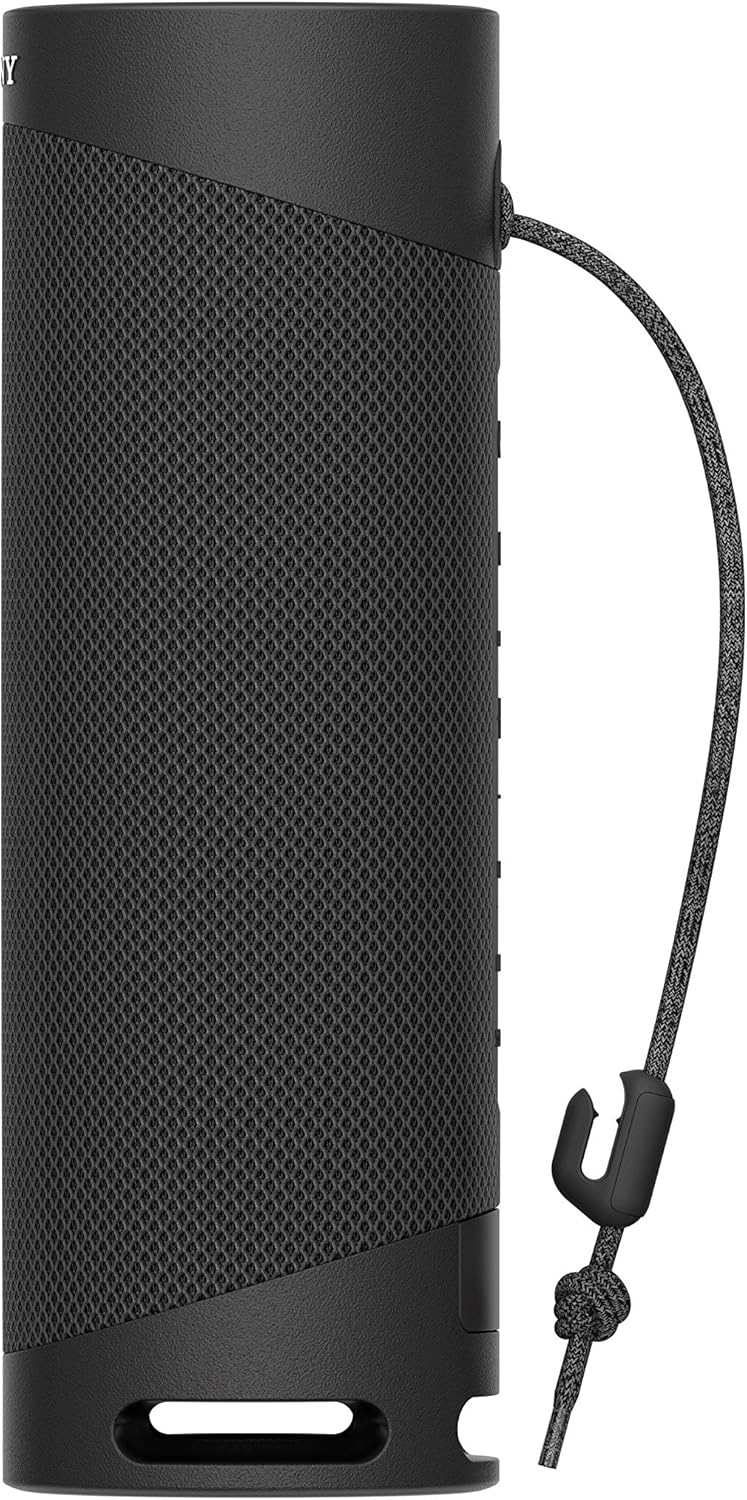 Sony SRS-XB23 - Super-Portable, Powerful and Durable, Waterproof, Wireless Bluetooth Speaker with Extra BASS – Black