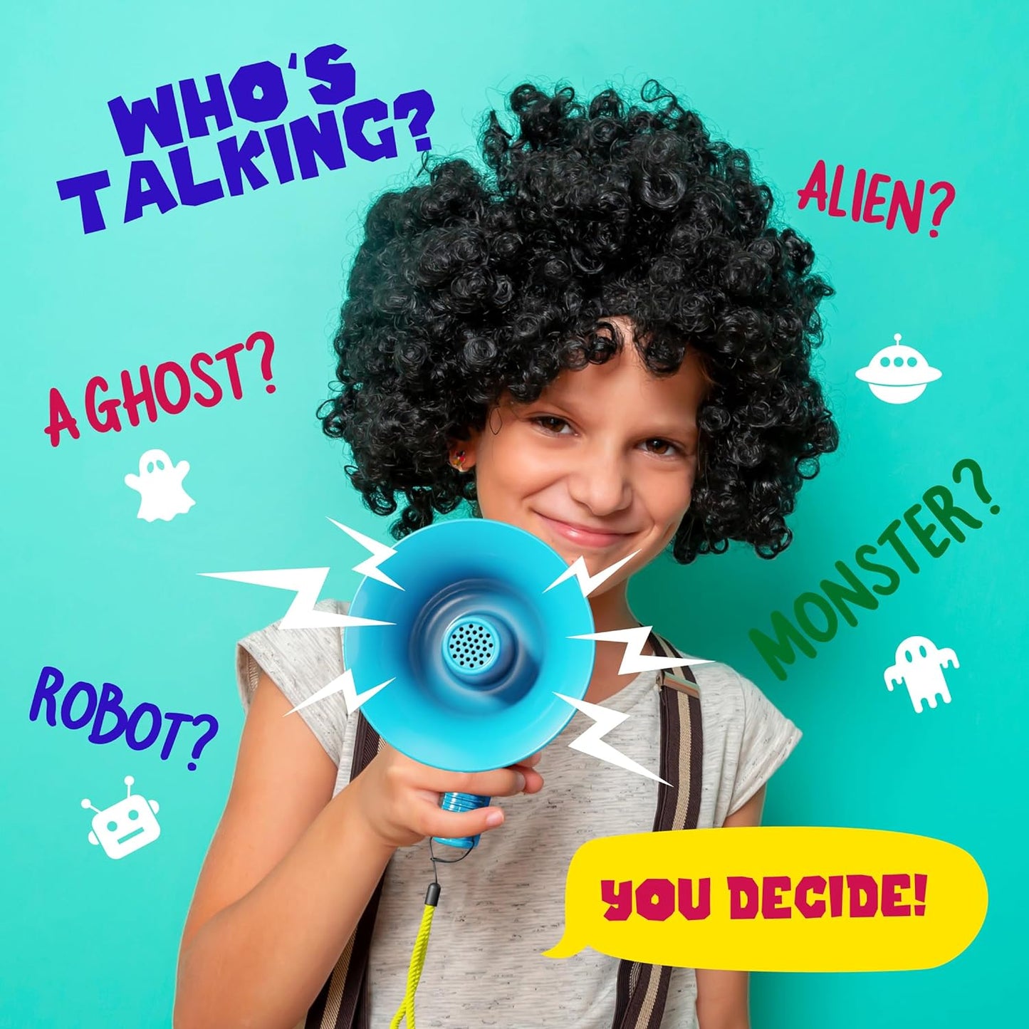 Mini Explorer Voice Changer for Kids - Easter Gifts for Kids - Voice Changing Device for Boys & Girls Ages 3-8+ Olds Birthday Gifts for 3, 4, 5, 7, 8 Year Old Boy - Toys Gift Ideas for Kid, Toddler