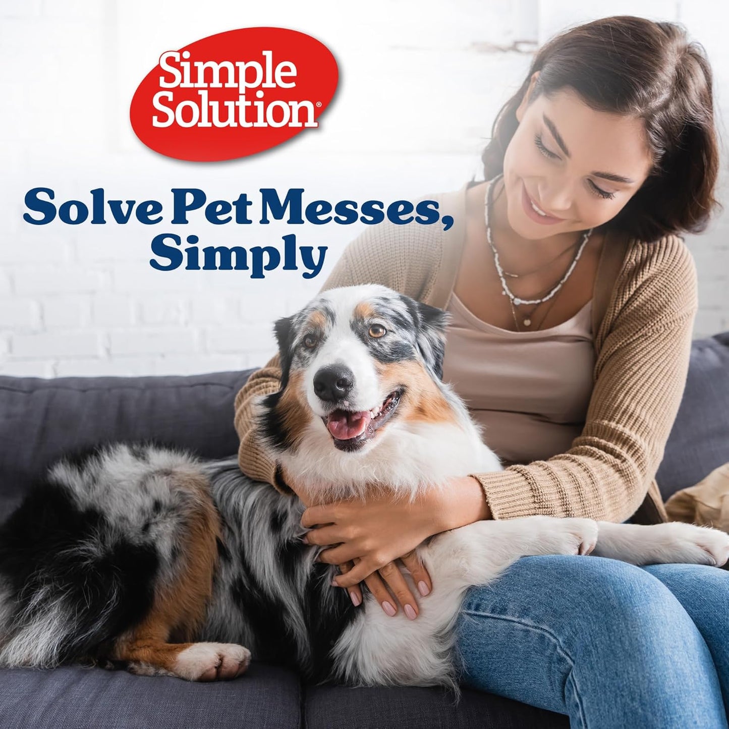 Simple Solution Disposable Male Wraps, Absorbent Leak Proof Belly Bands for Dogs, Incontinence Aid, Puppy Training, Marking Control, and Travel Protection, Toy Dogs, 9–14 Inch Waist, 30 Count