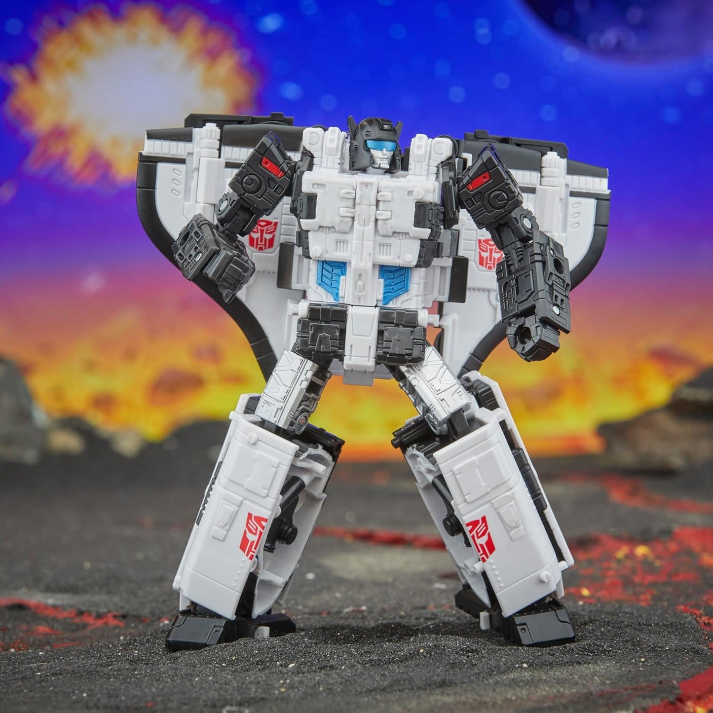 Transformers Legacy United Leader Class Galaxy Shuttle, 7.5-inch Converting Action Figure, for Boys and Girls Ages 8+