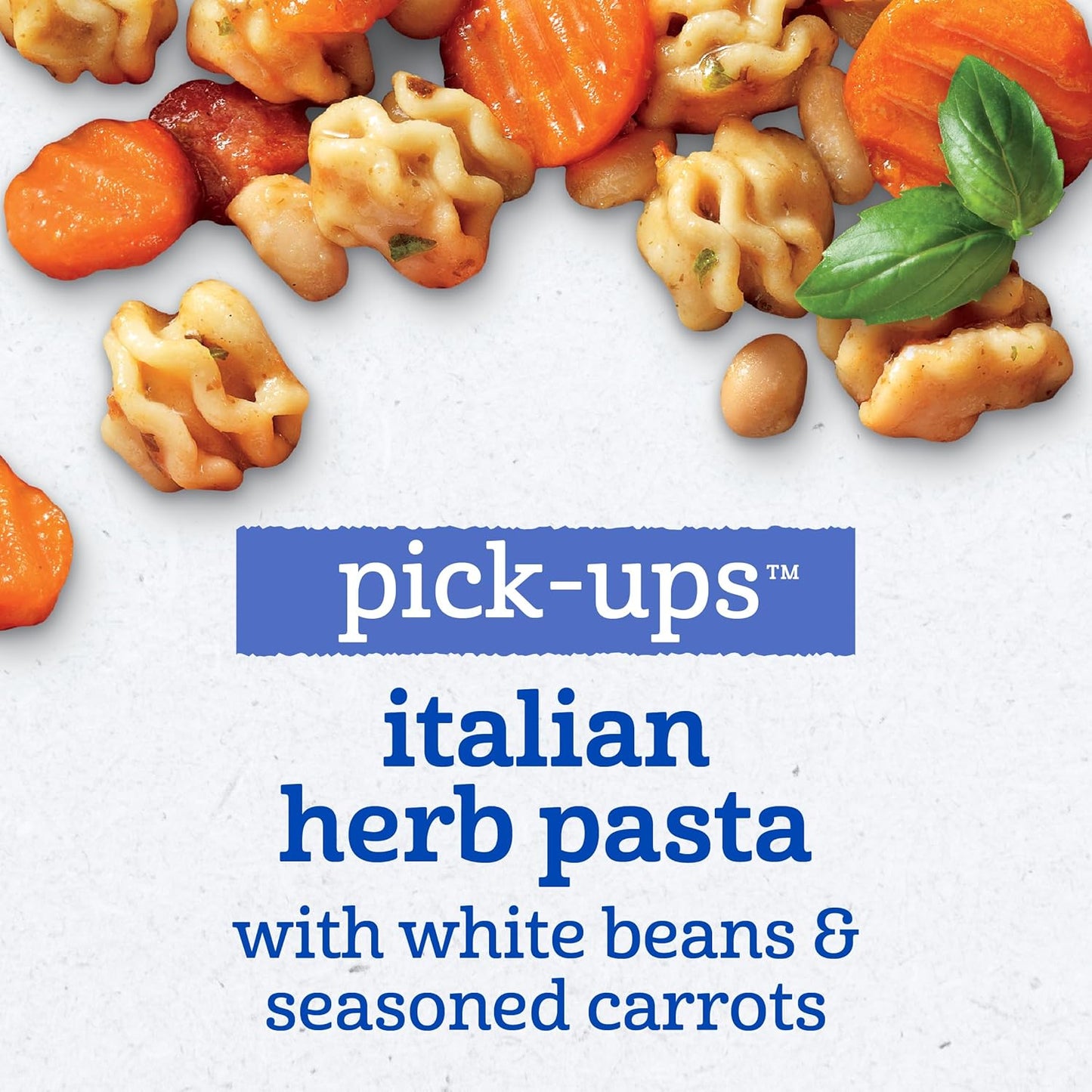 Gerber Baby Food, Stage 3 Food for Babies, Toddlers, Baby Led Feeding, Finger Foods for Babies, Italian Herb Pasta, 6 Pack