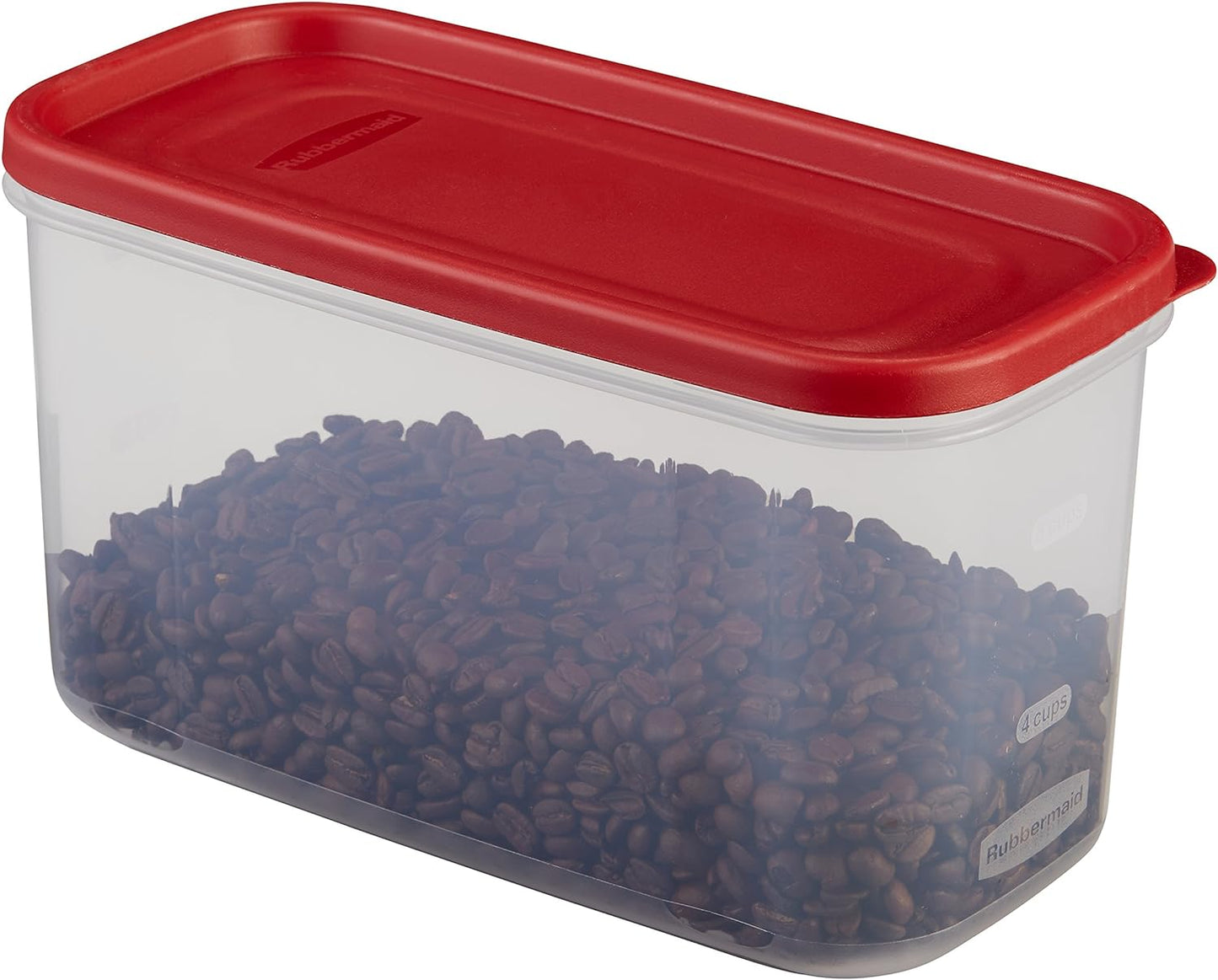 Rubbermaid Modular Food Storage Container, 10 Cup, Racer Red 1776471