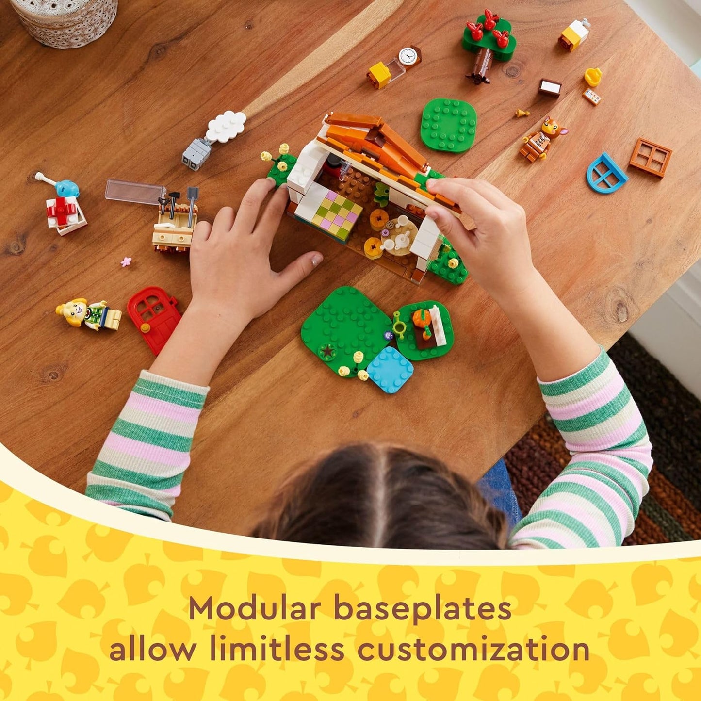 LEGO Animal Crossing Isabelle’s House Visit, Buildable Creative Toy Set for Kids, Includes Fauna and More Animal Crossing Toy Figures, Video Game Birthday Gift for Girls and Boys Ages 6 and Up, 77049