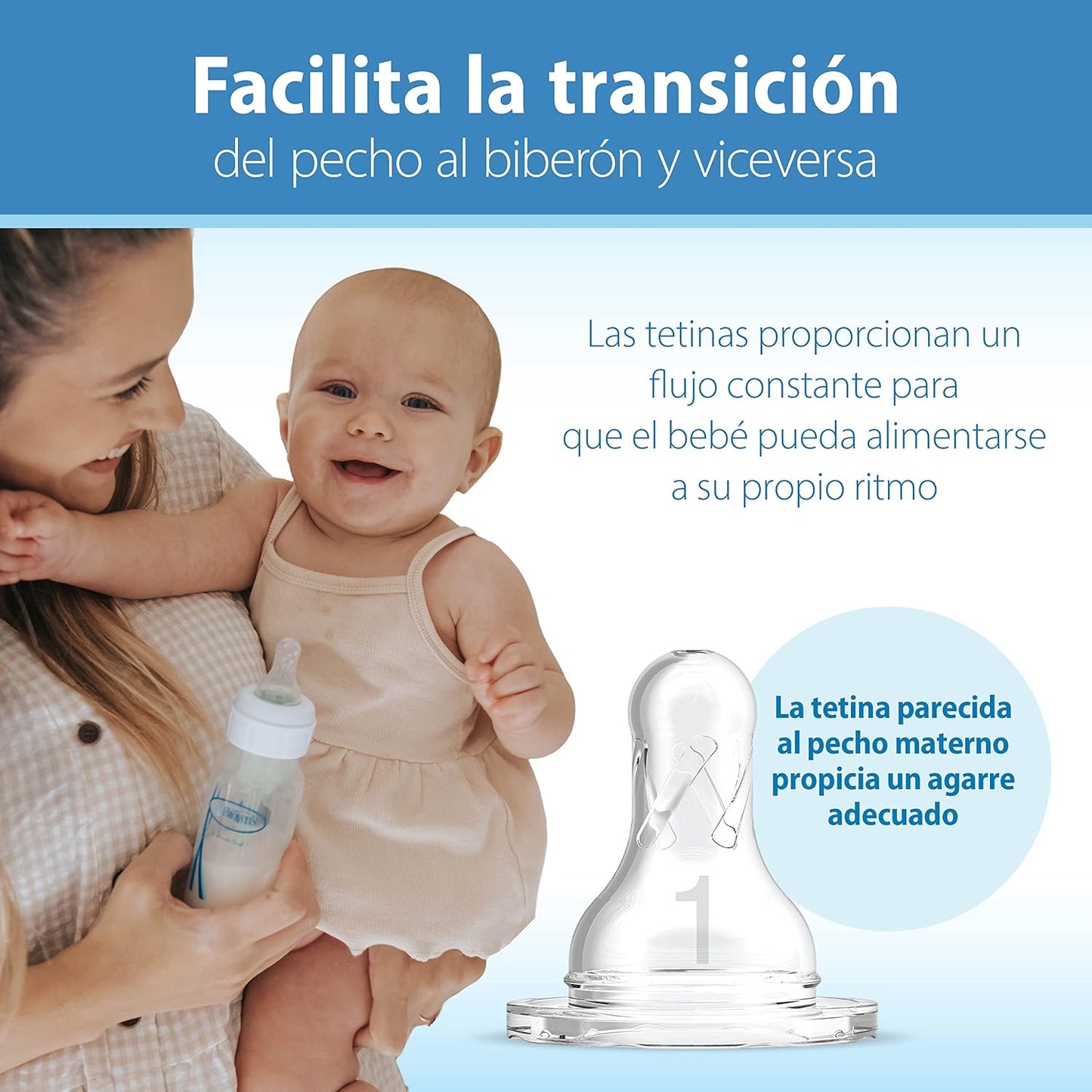 Dr. Brown's Natural Flow Anti-Colic Options+ Narrow Baby Bottle Gift Set with Advantage Pacifier & Bottle Travel Caps, 0m+ (Packaging/Pacifier May Vary)