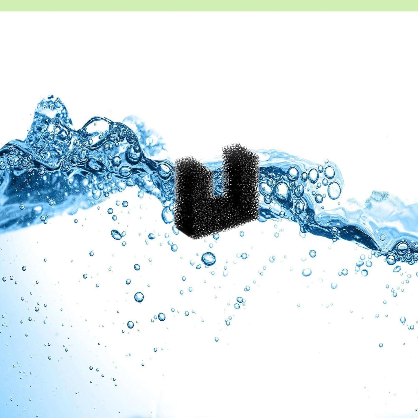 Pet Replacement Sponge Filters Replacement Pre Filter Sponges for 135oz/ 4L 118oz/ 3.5L Pet Water Fountain Cat Water Foam Filter Dog Drinking Water Sponge Foam Filters (12)