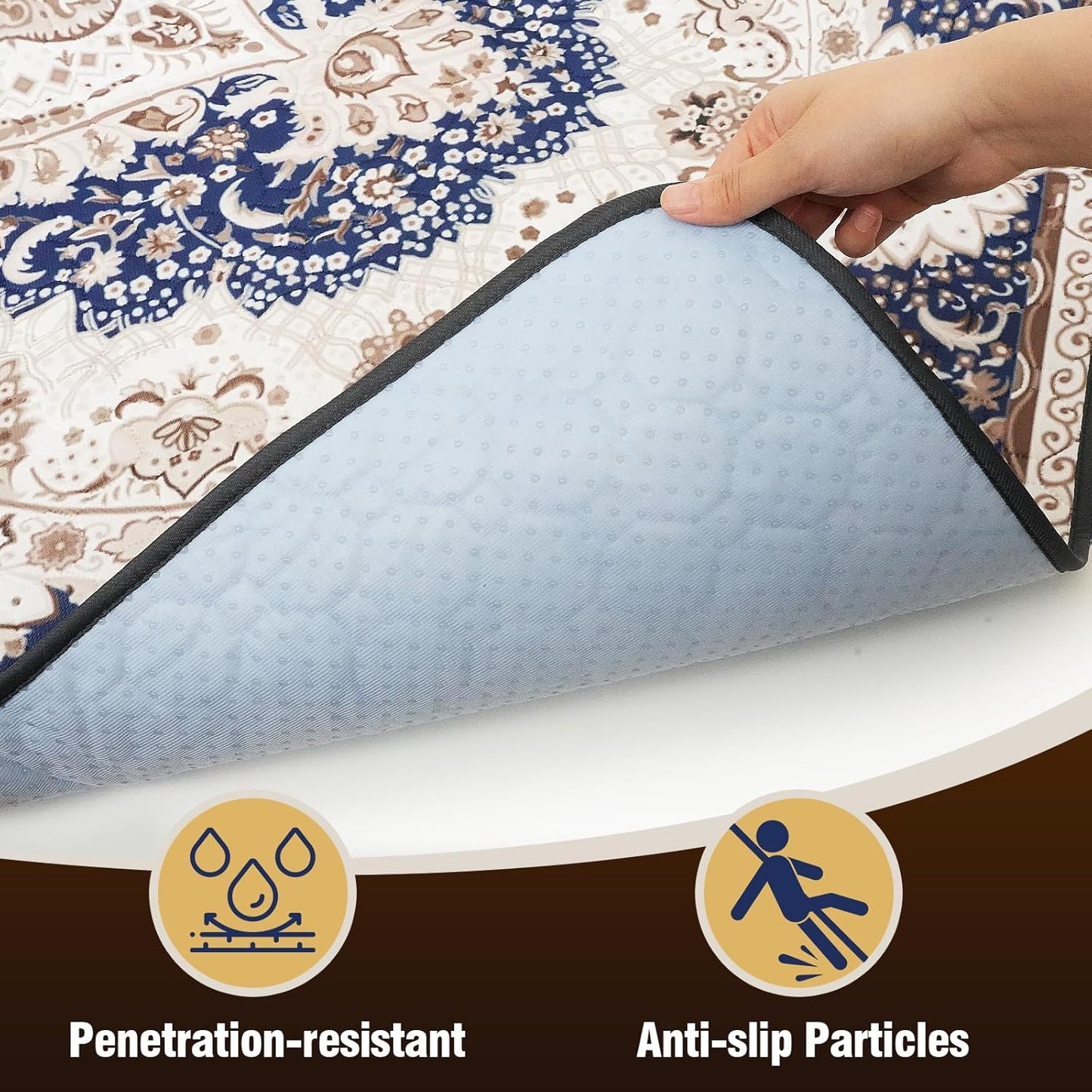 Washable Puppy Pads 40"x32" 2 Pack, Reusable Pee Pads for Dogs, Super Absorbent Dog Pee Pads Extra Large, Waterproof & Leak-Proof Dog Pads XXL, Non-Slip Training Pads for Pet Housebreaking