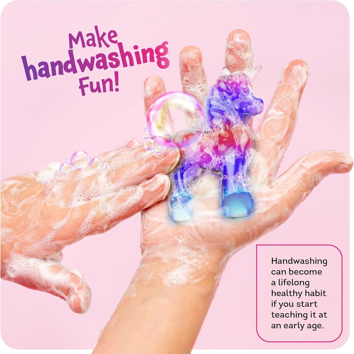 Dan&Darci Unicorn Soap Making Kit - Girls Easter Crafts DIY Project Age 6+ Year Old Kids - Unicorn Girl Gifts - Science Activity Teenage Gift - Make Your Own Soap - Craft Toys Ages 6 7 8 9 10 11 12