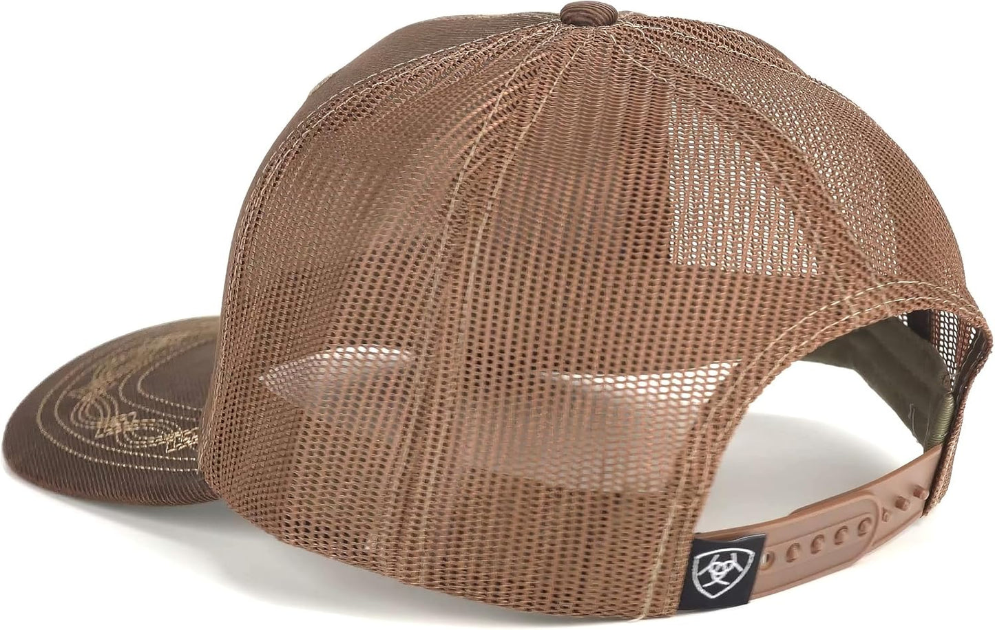 Ariat Men's Black Red Gray Mesh Hat