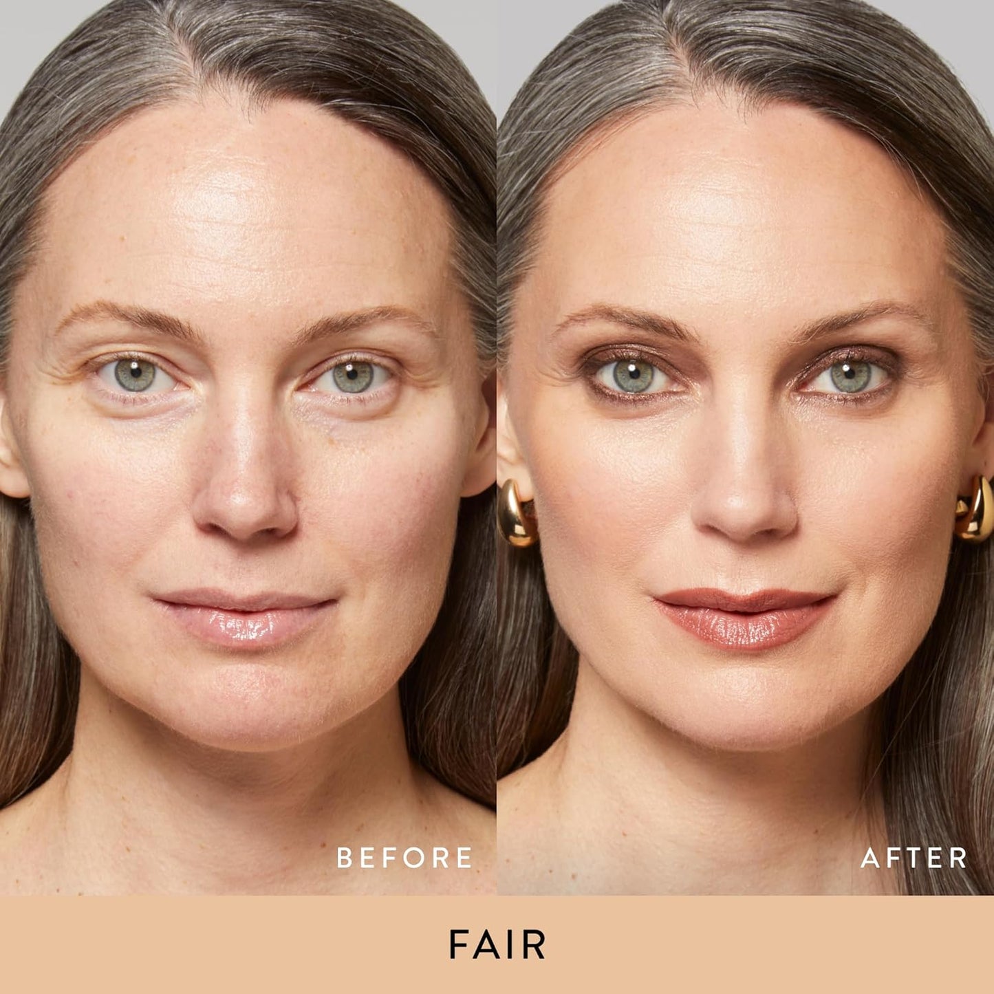 LAURA GELLER NEW YORK Baked Double Take Powder Foundation - Fair - Buildable Medium to Full Coverage - Matte Finish