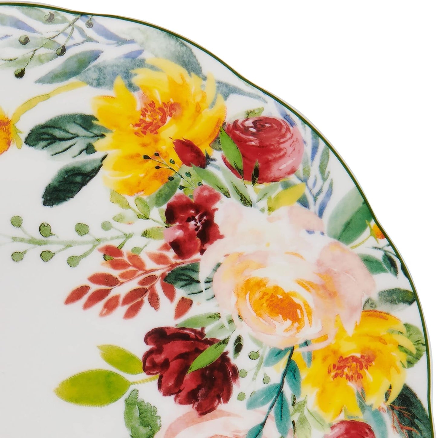 Mikasa Clara Bone China Lightweight Chip Resistant 16 Piece Dinnerware Set, Service For 4