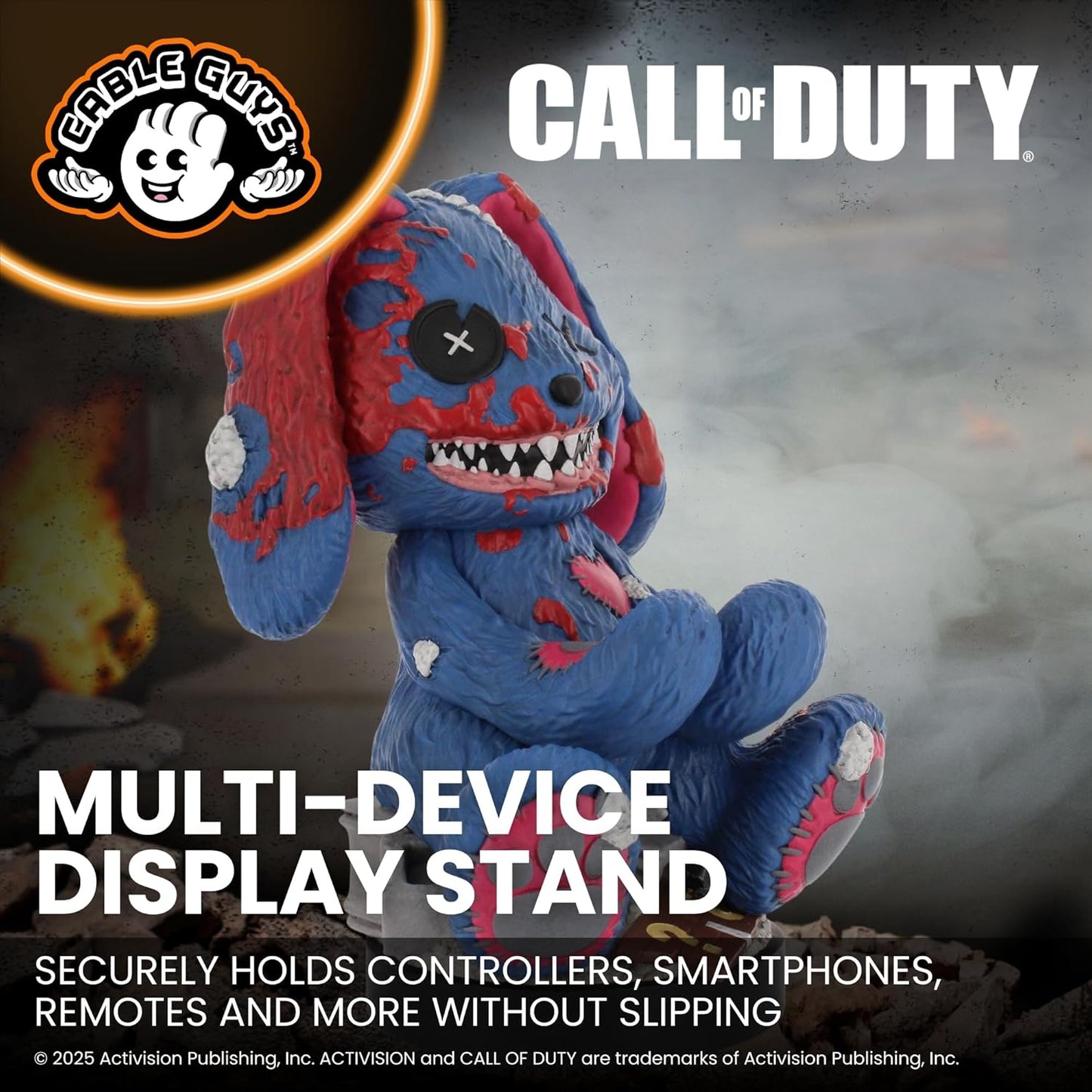 Cable Guys Call of Duty Mr Peeks Controller Holder & Phone Stand - Gaming Setup Accessories for Desk and Game Room, Controller Stand Compatible with Xbox, PlayStation & Most Standard Game Controllers