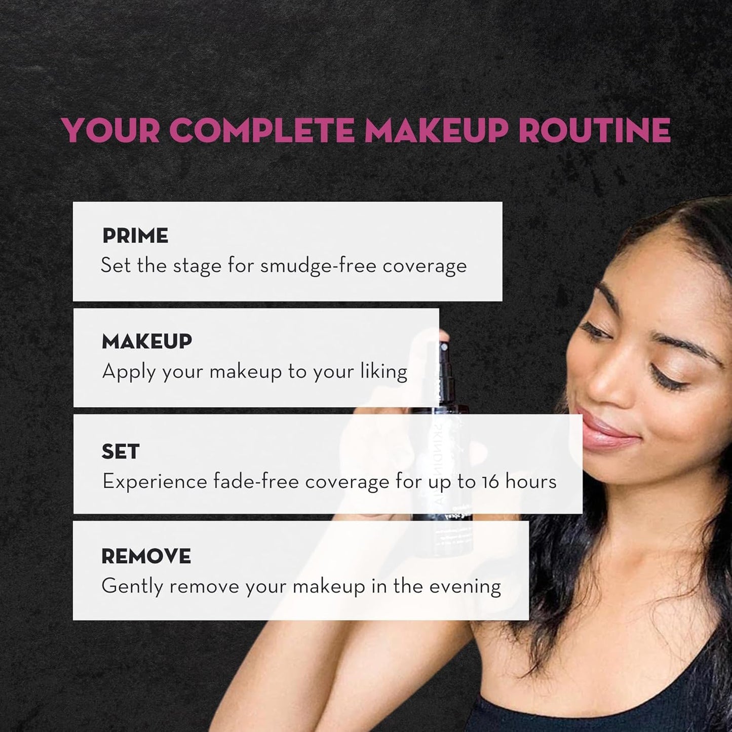 Skindinavia The Makeup Finishing Spray, Bridal Makeup Cooling Setting Spray, All-Day Wear, Long-Lasting Up to 16+ Hours, Heat-Resistant & Waterproof, Wedding Day, Bridal Shower Gift, 2.0 Oz