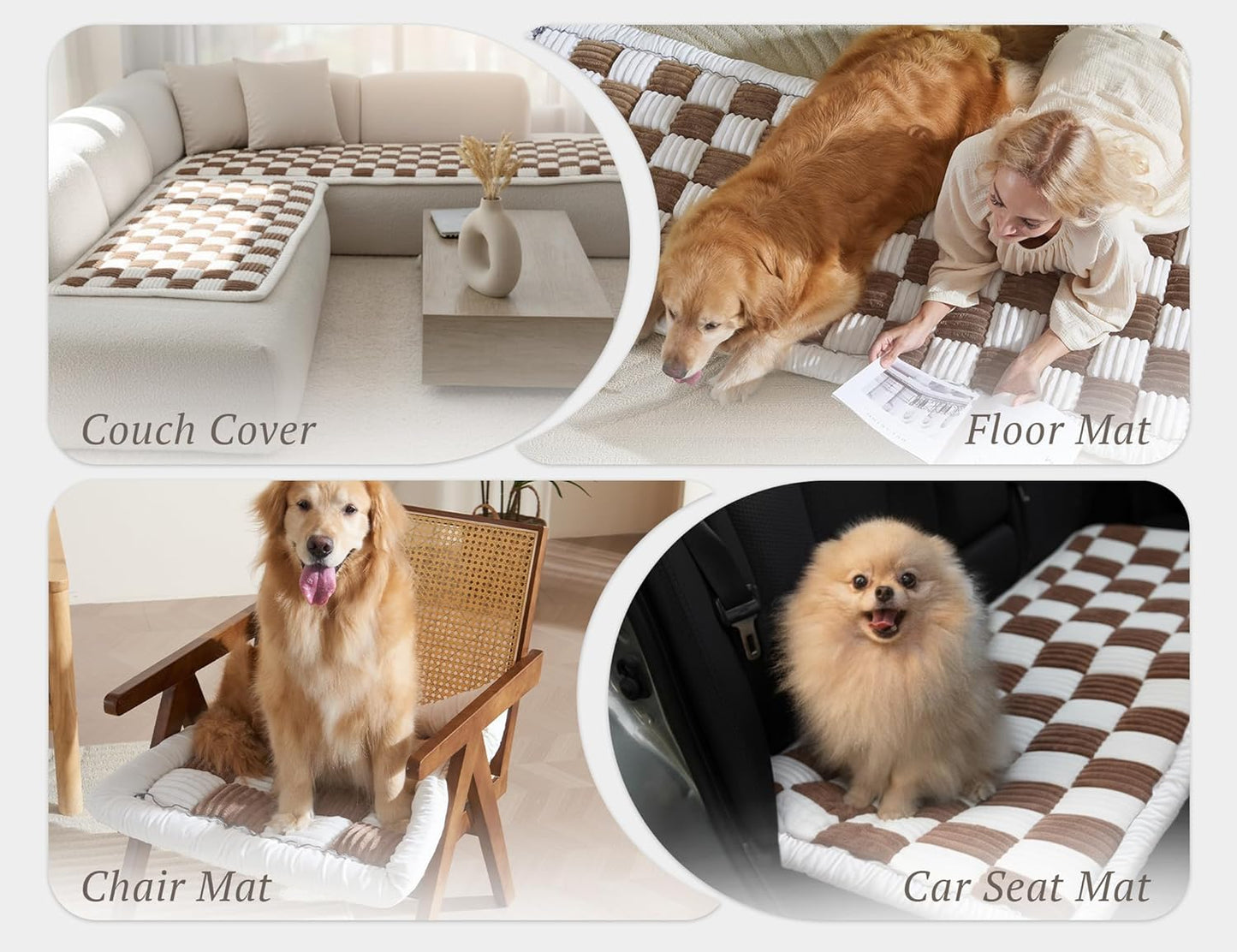 Couch Cushion Cover for dogs Sofa Cover Washable Pet Love Seat Couch Covers for Sofa Slipcover Couch Protector Blanket for Dog Sofa Cushion Covers for Pet Washable Pad Light Brown 70x180cm/27.6x70.9in