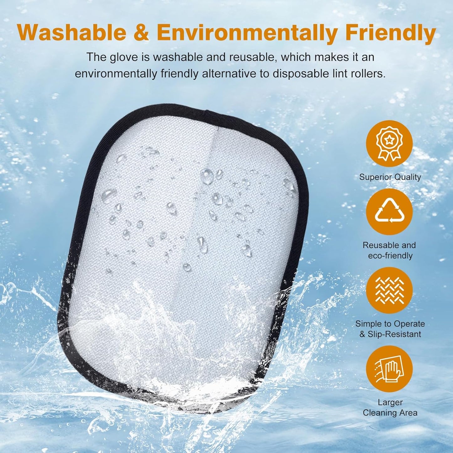 2Pcs Pet Hair Removal Gloves for Cats and Dogs.Reusable electrostatic pet Hair Removal Gloves.Pet Hair Removal Tool Suitable for Sofas, Bed Sheets, Clothing, and car Seats.Hair Remover Glove