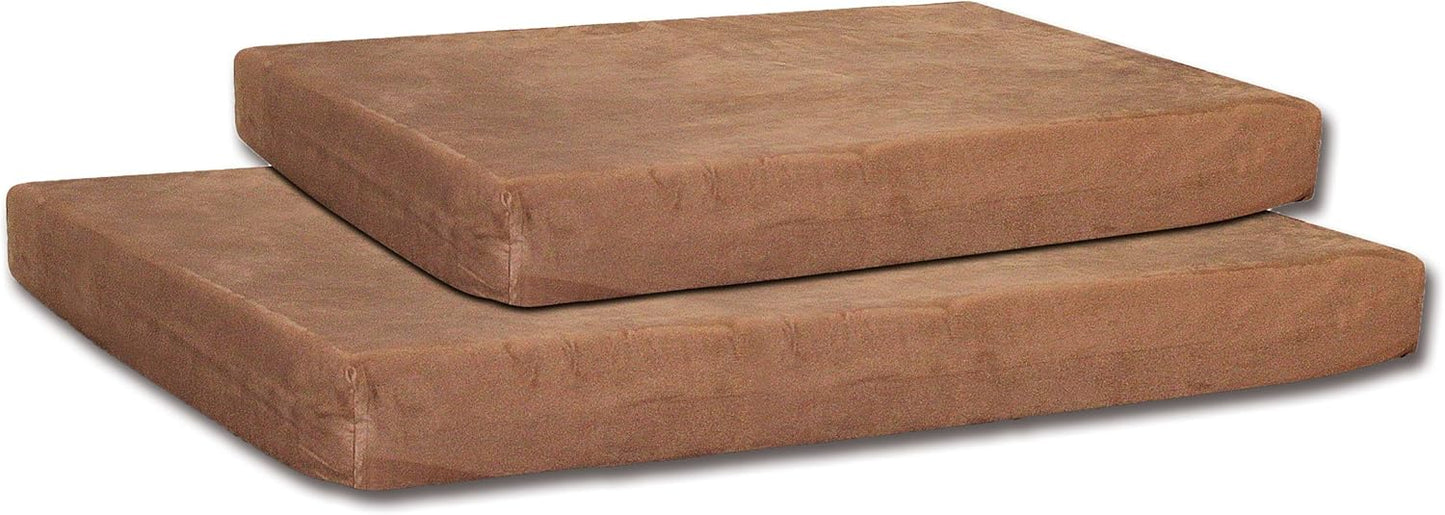 Furniture of America Pups Gel Memory Foam Pet Mattress, Tan, X-Large