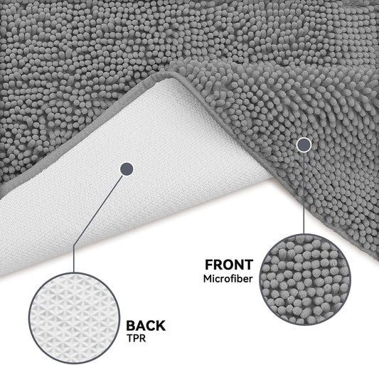 Bcoimo Super Absorbent Dog Door Mat, 30"*20" Anti Slip Mat for Muddy Paws, Pet Rugs for Dirty Paws Washable That Absorbs Moisture and Dirt, for Dog Cage and Pet Resting Carpet