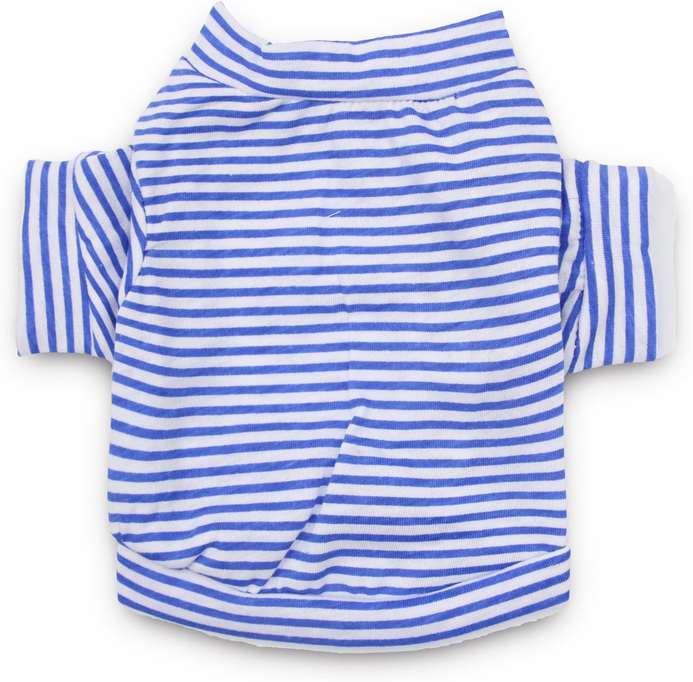 DroolingDog 3 Pack Striped Dog Shirts for Small Dogs - Girls & Boys Dog Clothes - Striped Puppy T Shirts, Small, Pack of 3