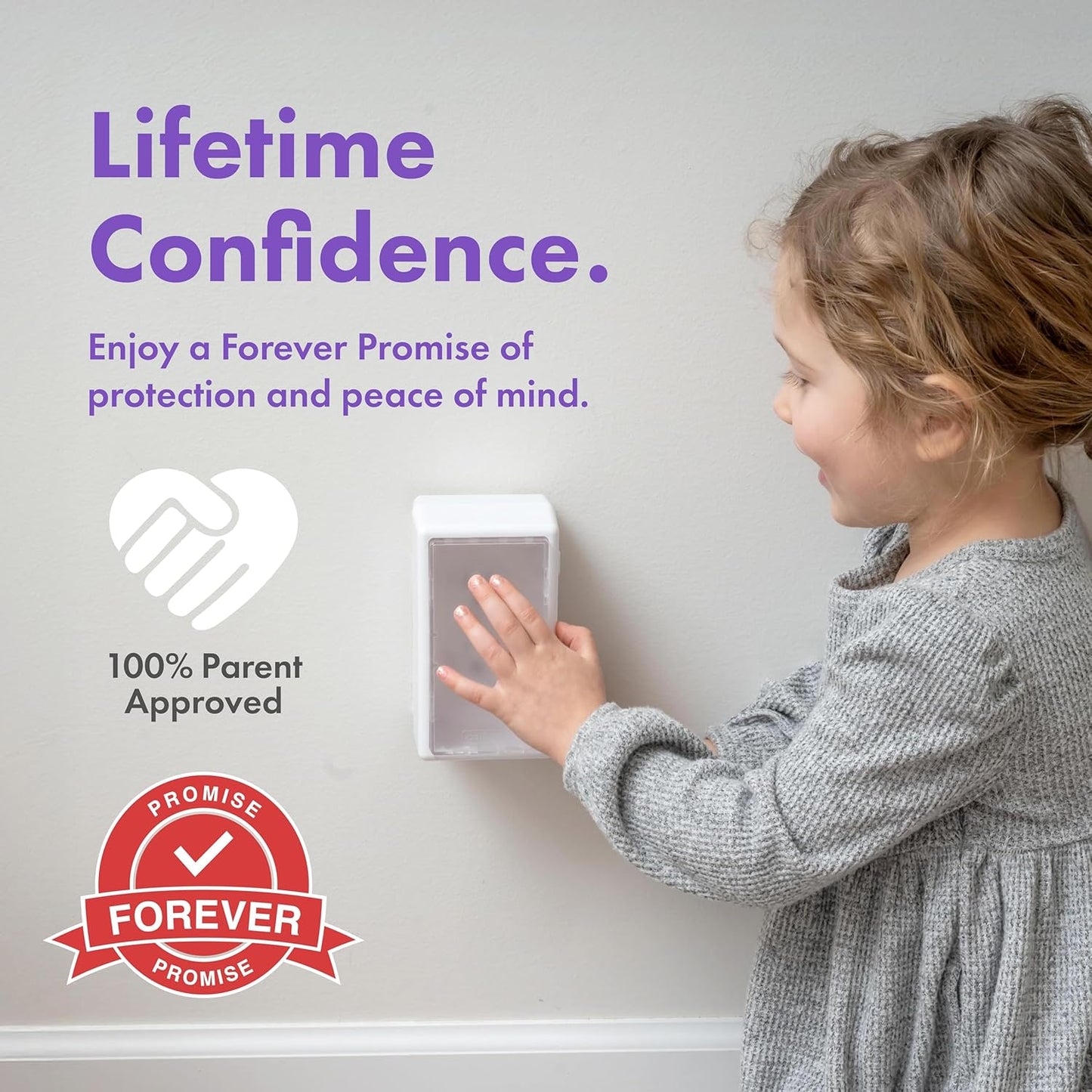 Outlet Cover Box Baby Proofing – Locking Plug Cover Box with Outlet Lock, Childproof Plug Covers for Cords & Power Plugs, Plug Lock Cover for Wall Outlets