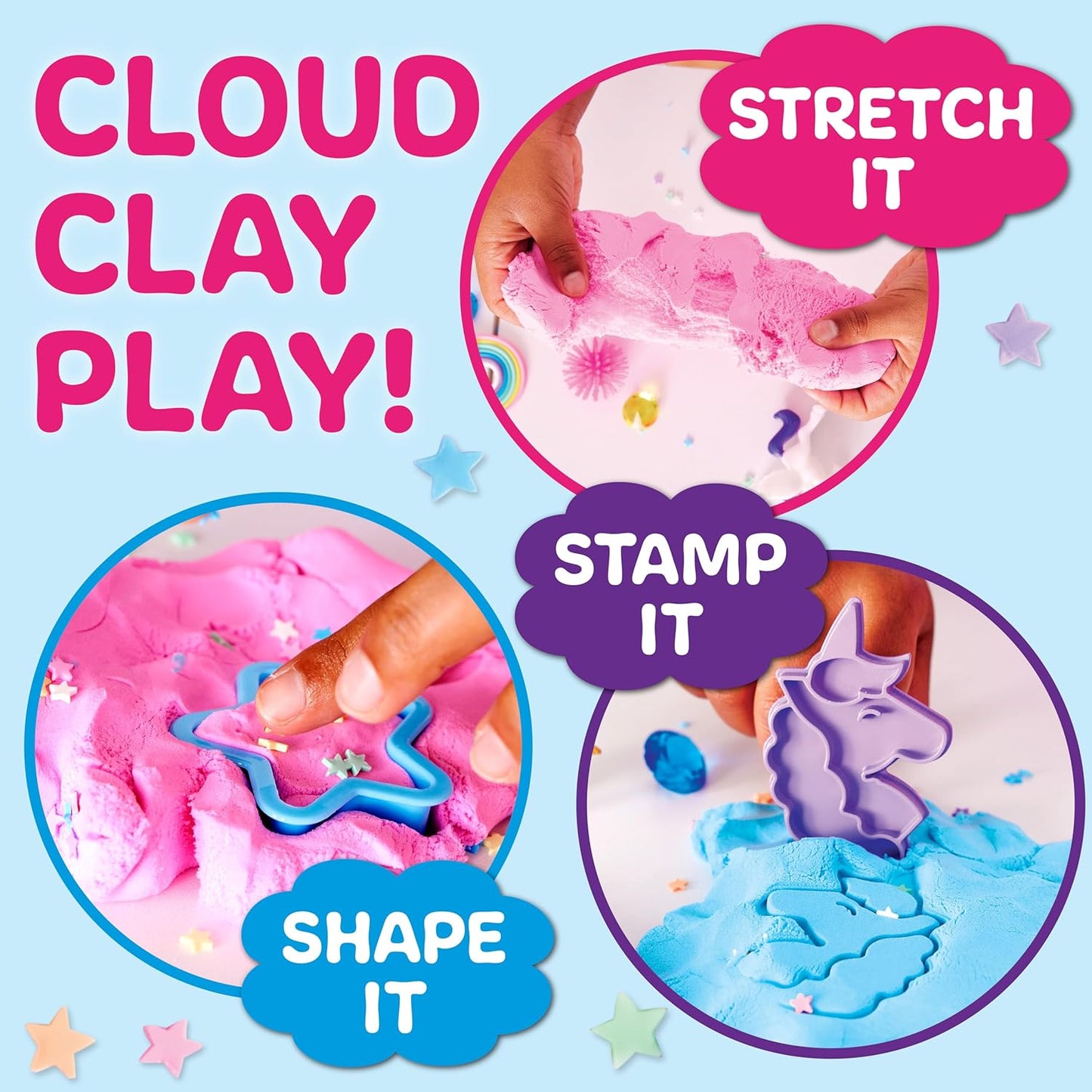Creativity for Kids Sensory Pack: Unicorn - Sensory Toys for Toddlers, Unicorn Gifts for Girls, Toddler Activities and Easter Basket Stuffers (Ages 3+)