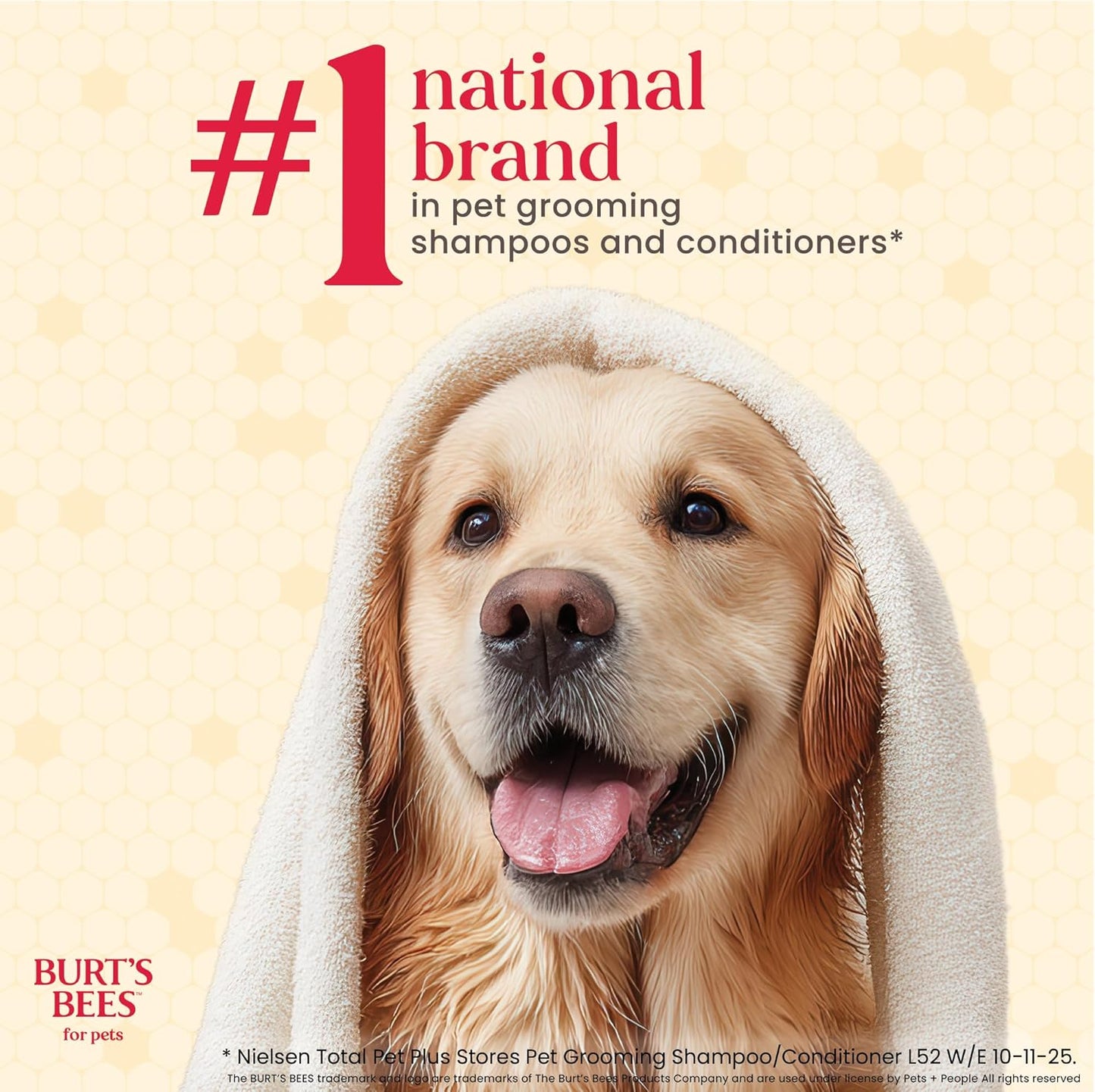 Burt’s Bees for Pets Paw & Nose Lotion for Dogs with Manuka Honey and Olive Oil, Soothes Dry Dog Paws -Naturally Derived Ingredients, 6 Oz