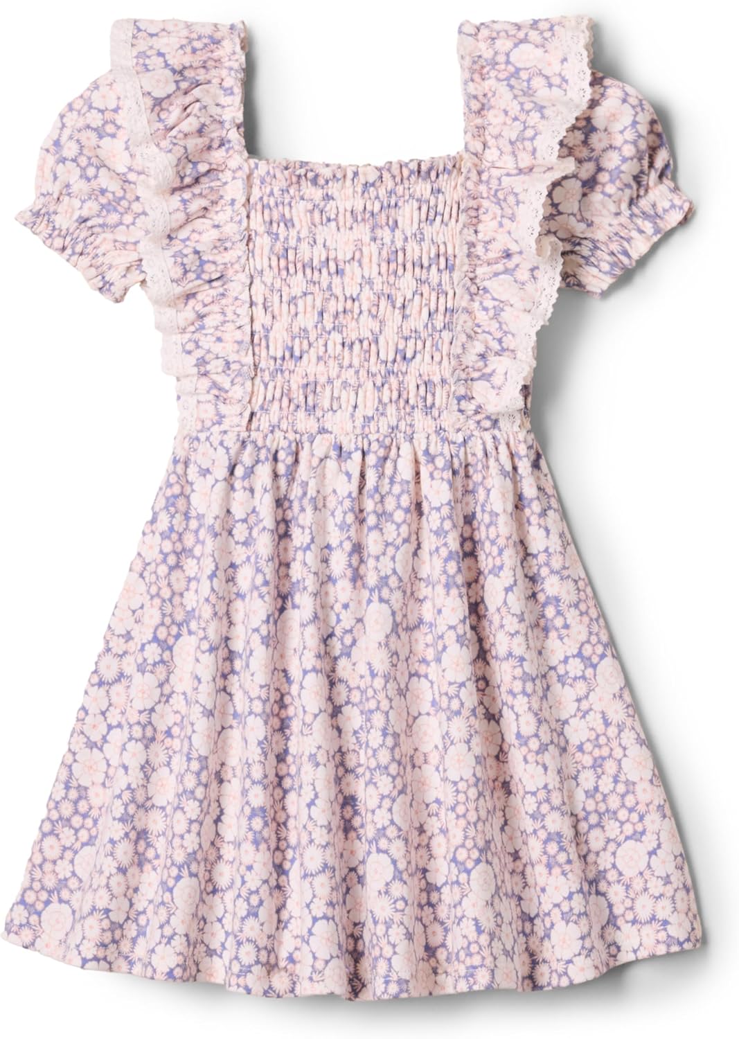 Amazon Essentials x Sofia Grainge Toddler and Baby Girls' Embroidered Knit Dress
