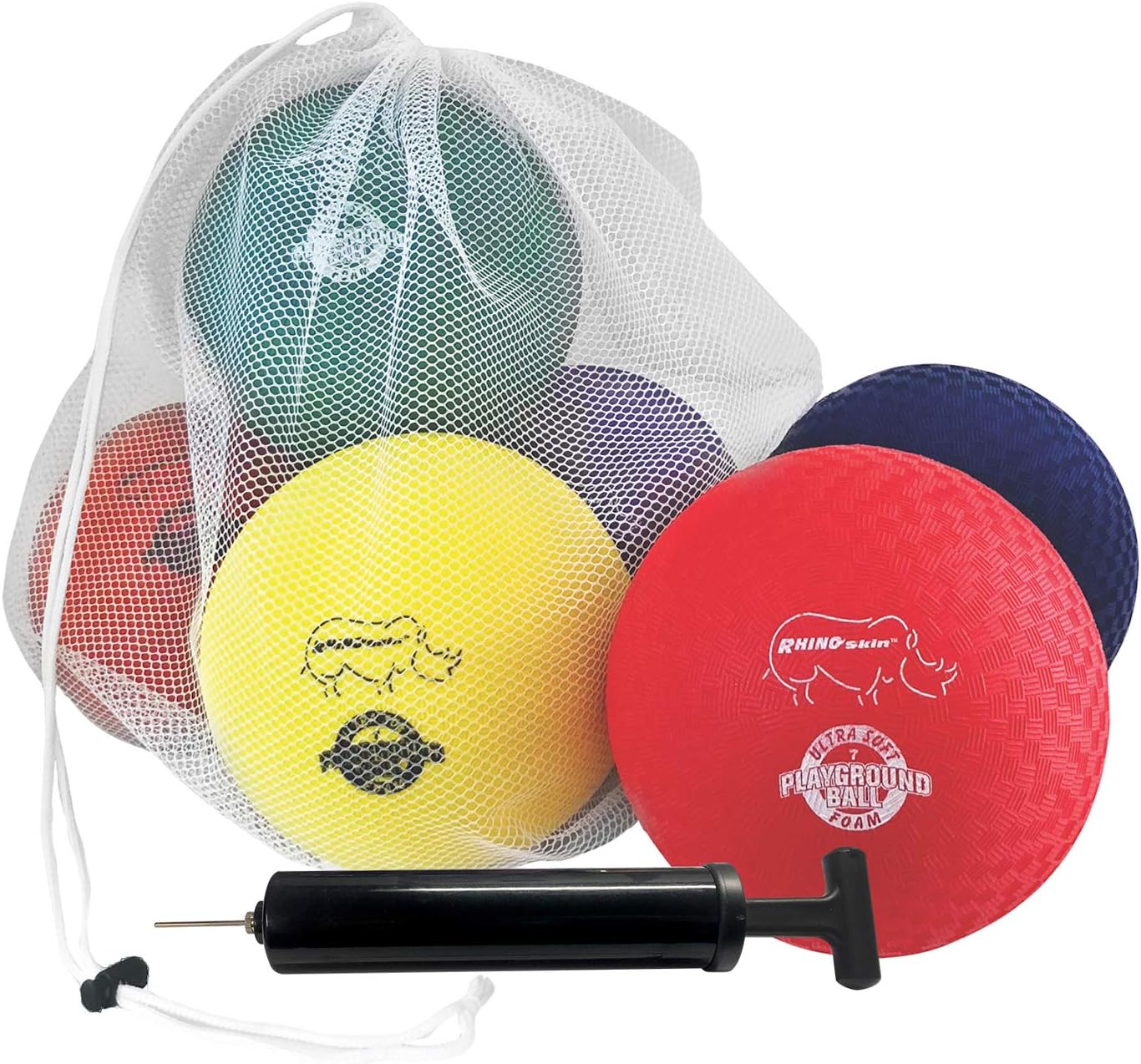 Champion Sports Rhino Skin Soft Inflateable Playground Ball Set
