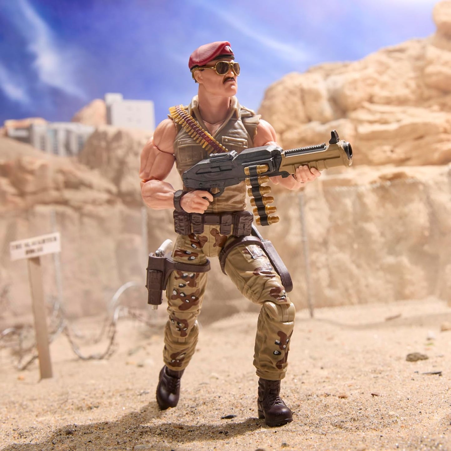 G.I. Joe Classified Series #173, SGT Slaughter & Felix Mercer Stratton, 2 Collectible 6 Inch Action Figures with 26 Accessories