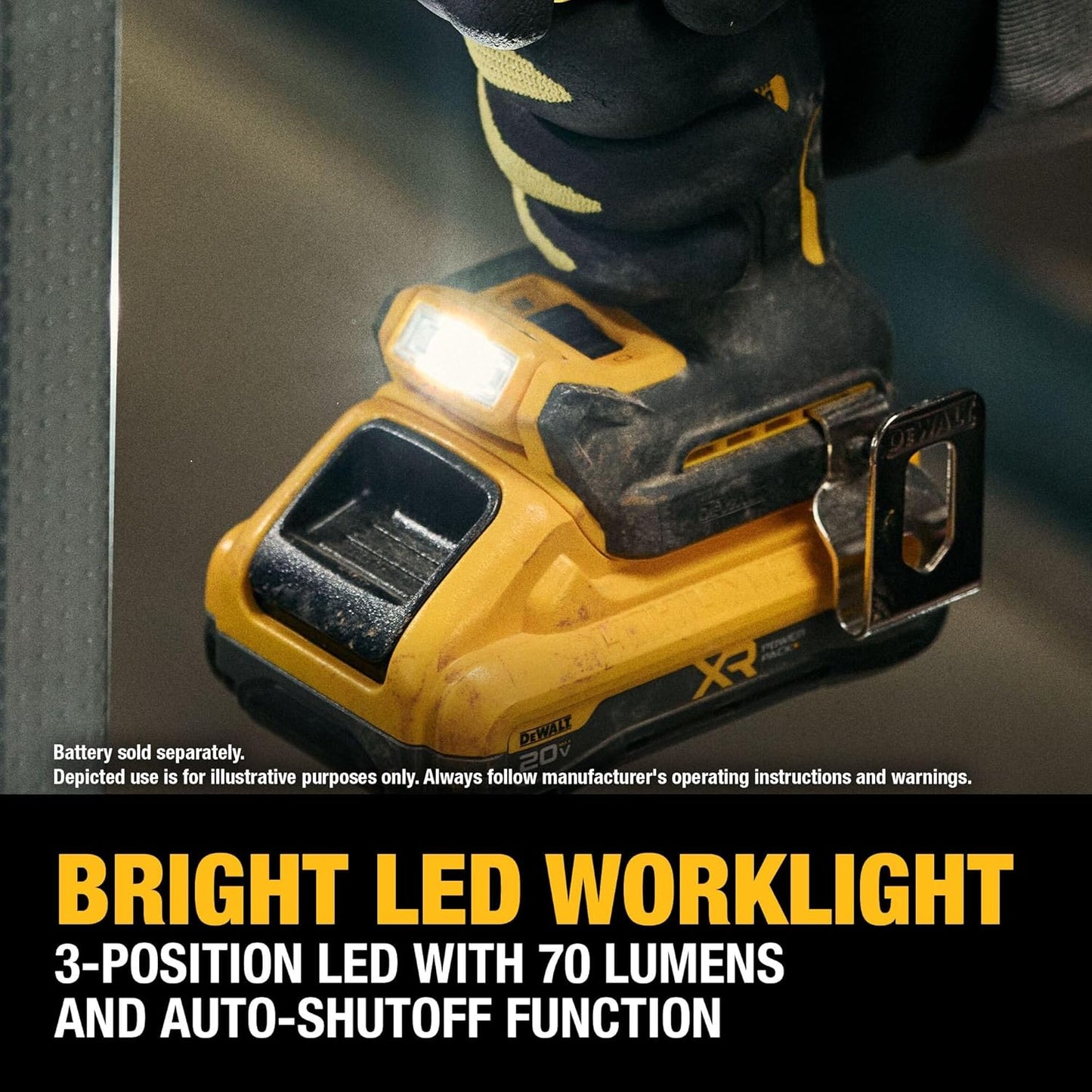 DEWALT 20V MAX XR® Brushless Cordless 1/2 in. Hammer Drill (Tool Only) (DCD806B)
