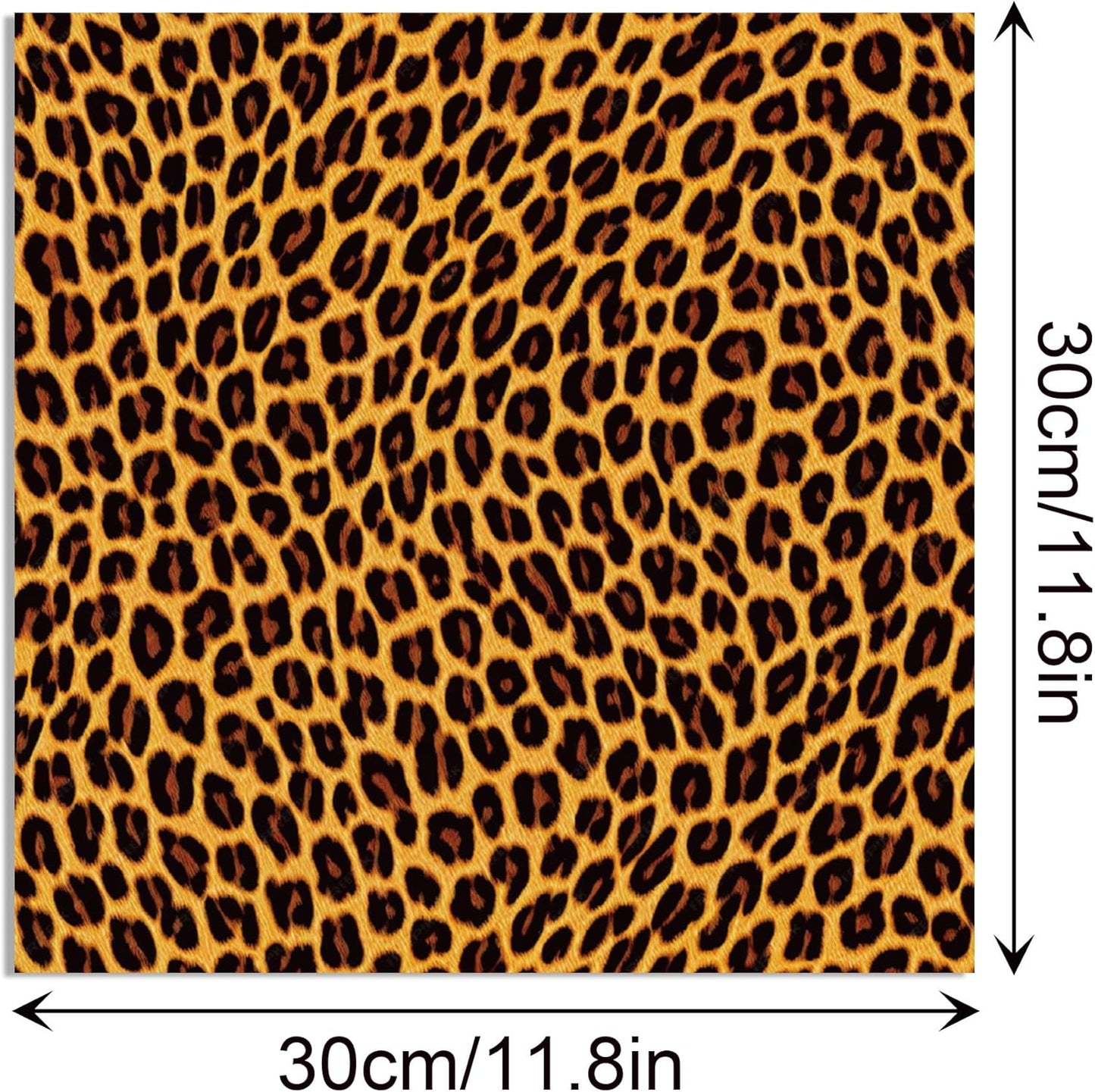 24 Sheets Animal Print Scrapbook Paper 11.8x11.8In Animal Print Pattern Paper African Safari Tiger, Giraffe, Zebra, Cheetah, and Leopard Prints Craft Papers Pad Supplies for African Safari Card Making