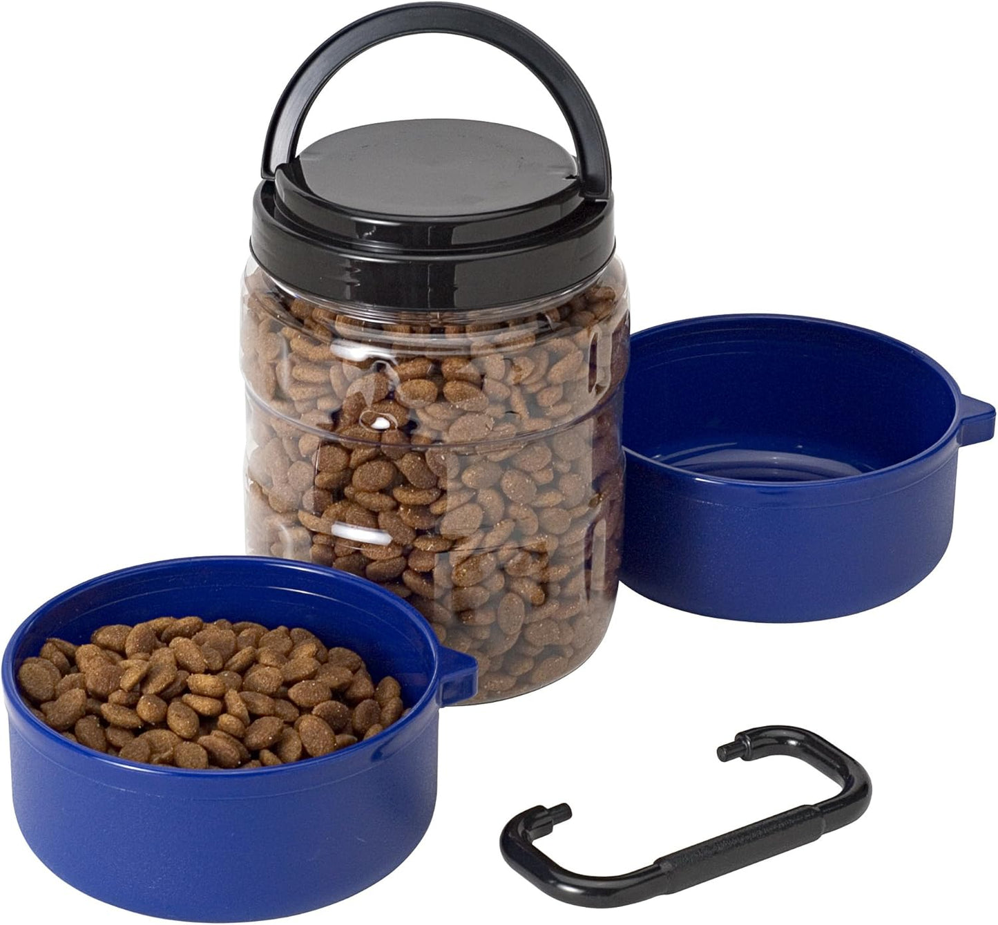 GAMMA2 Vittles Vault Travel-Tainer (6 Cups) Portable Food Storage Container, Blue