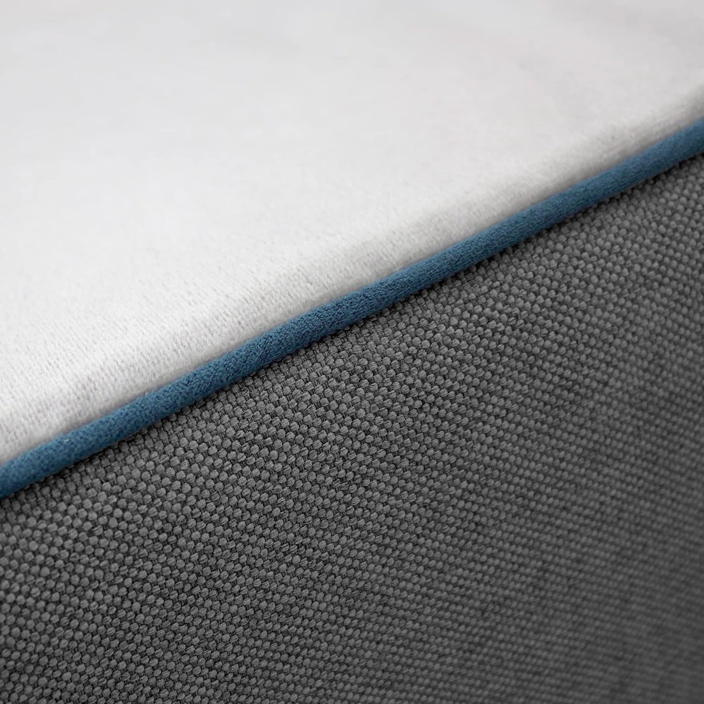 KOPEKS Dog Bed Replacement Cover Memory Foam Beds - Extra Large (Jumbo Size) - Deluxe Grey