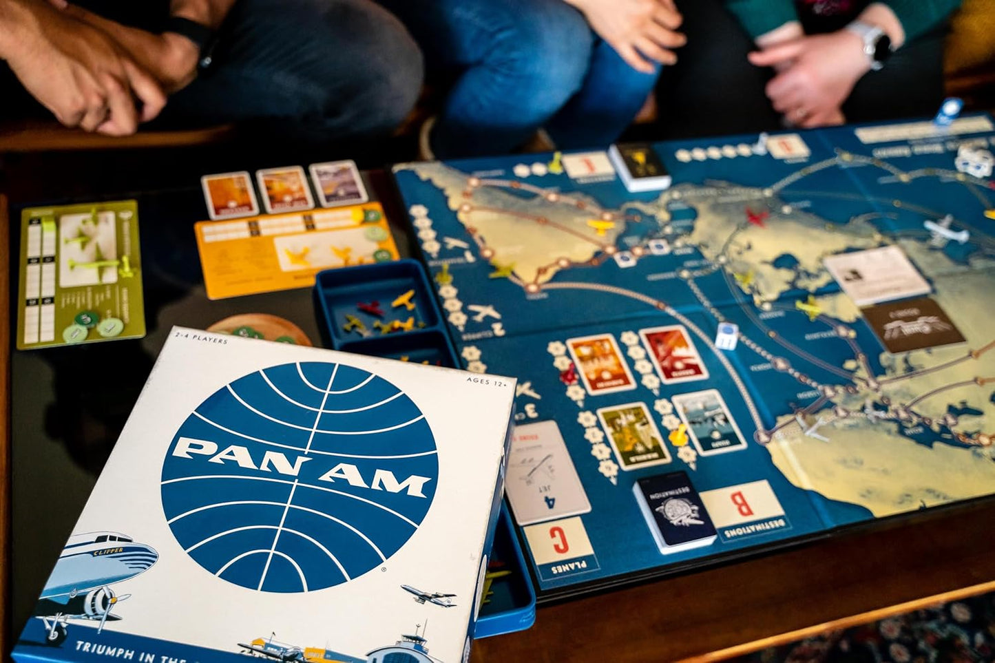 Funko Games Pan Am Board Game, Strategy Board Game, 2-4 Players 6 and Up