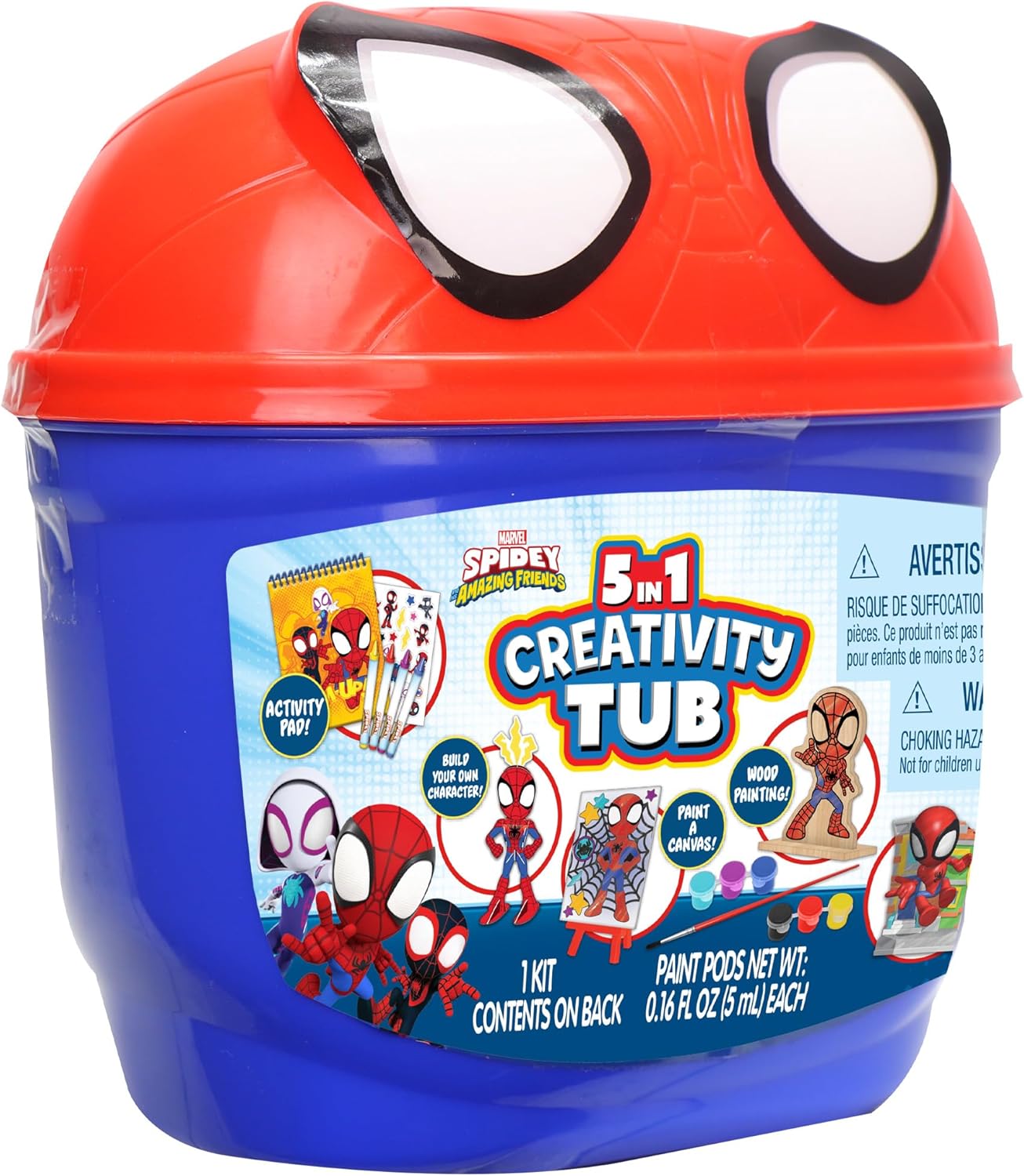 Tara Toys Spidey 5 in 1 Creativity Tub