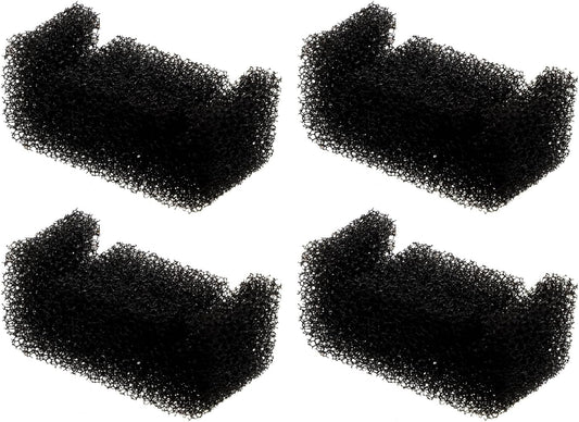Happyyami 4pcs Pet Water Fountain Replacement Sponge Filter Elements u Compatible for Cleaner Fresher Drinking Water for Cats and Dogs