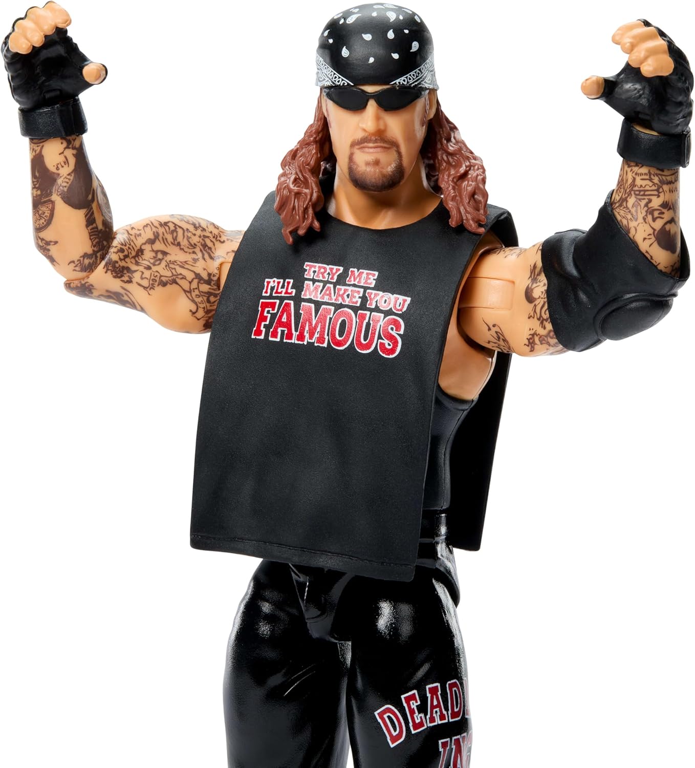 Mattel WWE Undertaker Action Figure, Main Event Series #161, 6-inch Collectible Superstar with 14 Articulation Points & Life-Like Look