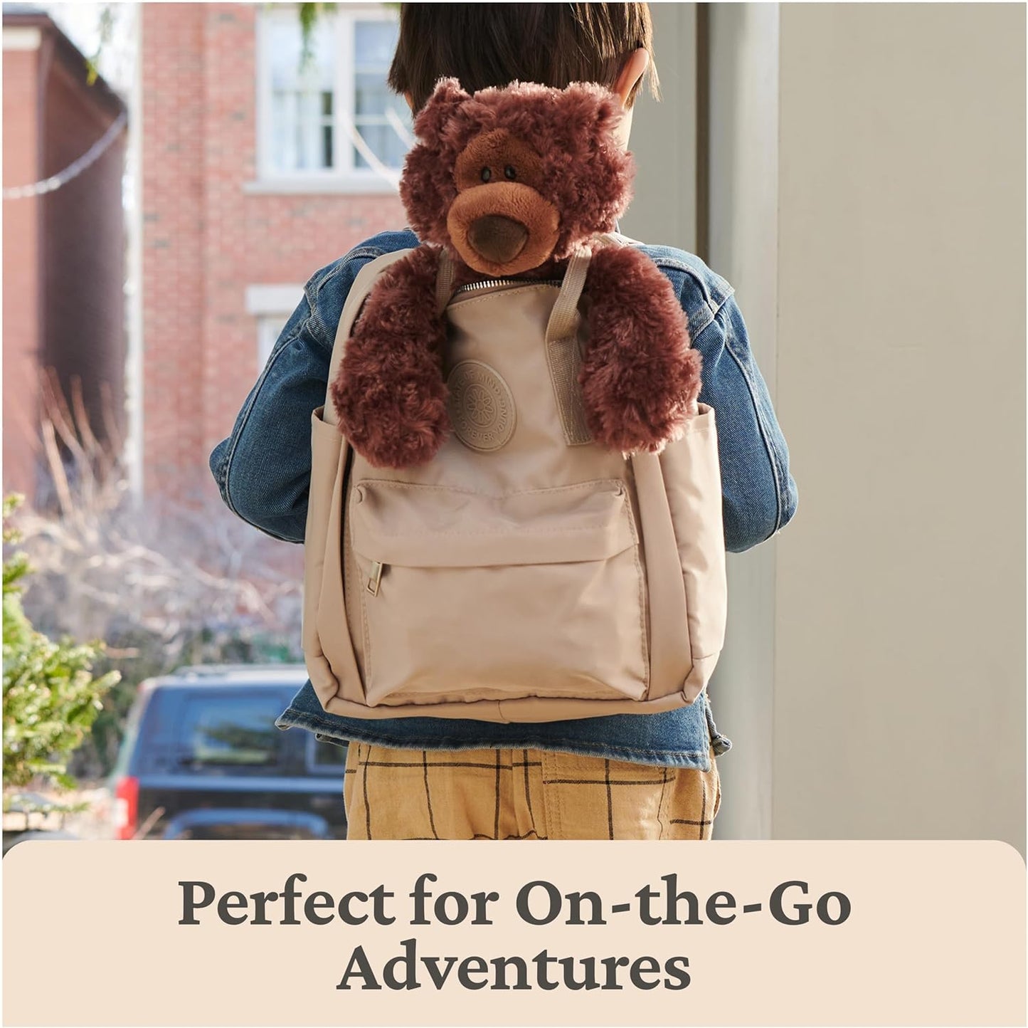 GUND Forever Friends: Philbin Classic Teddy Bear, As Seen on The View, Premium Stuffed Animal for Ages 0 and Up, Chocolate Brown, 12”