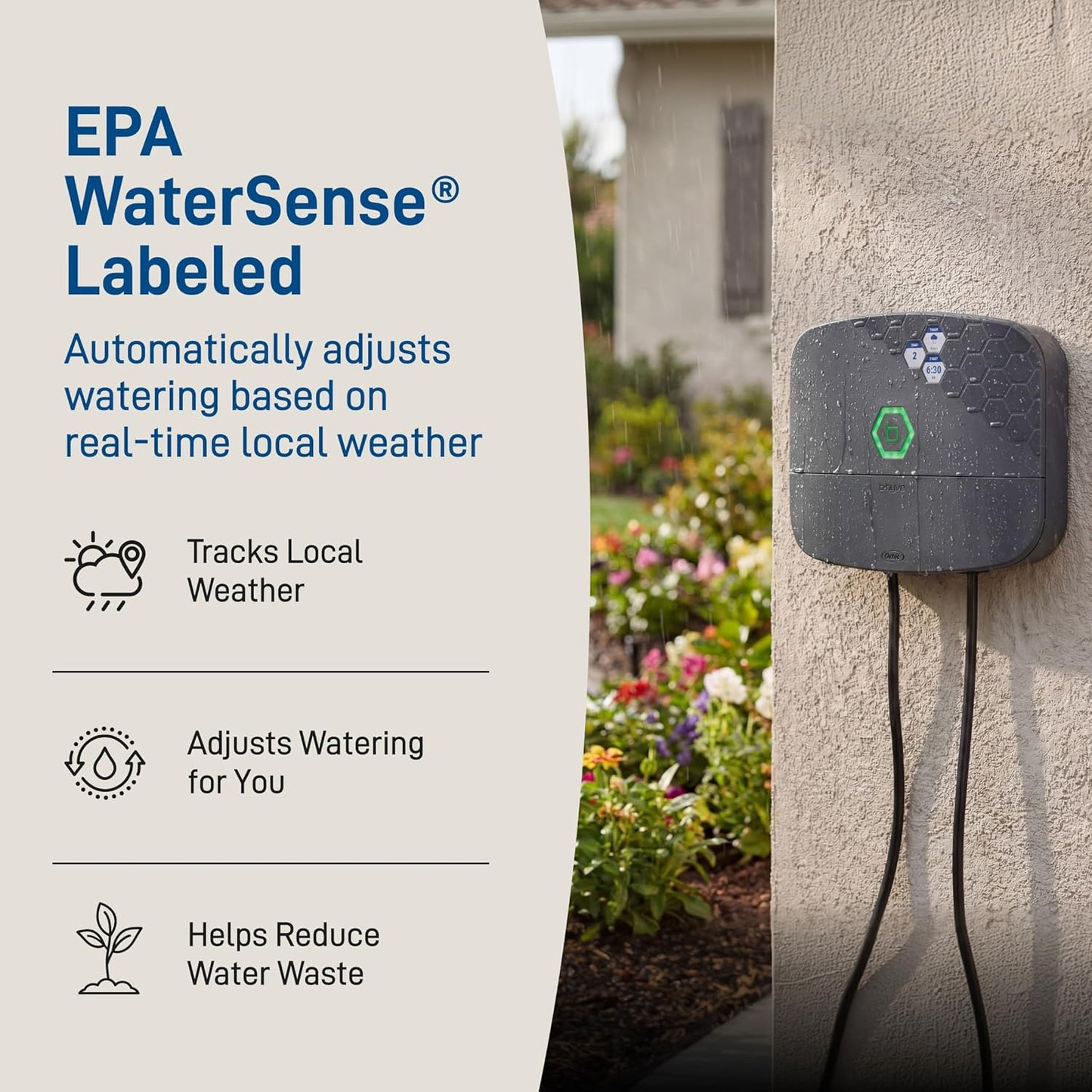 Orbit 57995 B-hyve XR 16-Zone Smart Indoor/Outdoor Sprinkler Controller