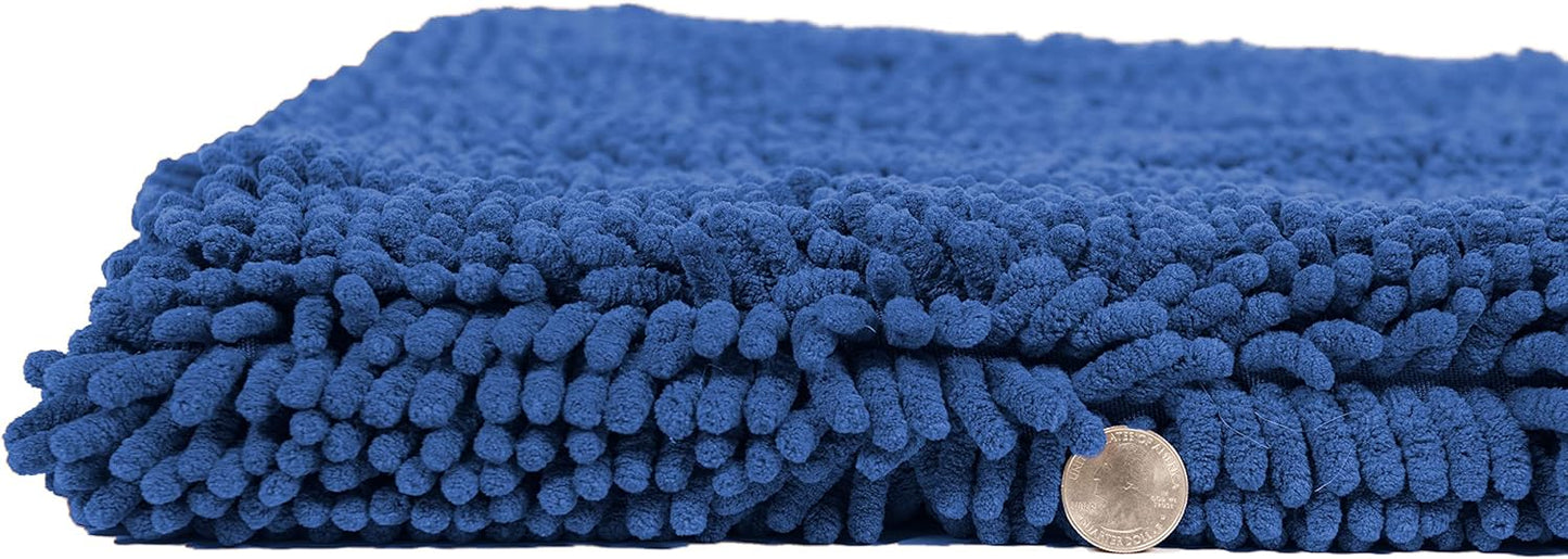 Dog Gone Smart Pet Products Dirty Dog Microfiber Cushion Pad, Bermuda Blue, 19x24 Small (DGSDDCP1997)