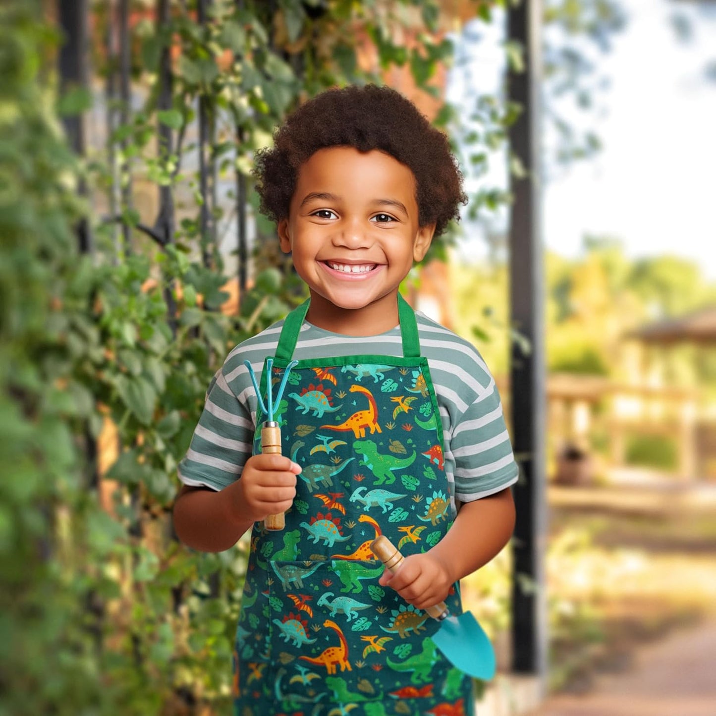 Stephen Joseph Unisex Kids Adjustable Toddler Activity Gardening Apron