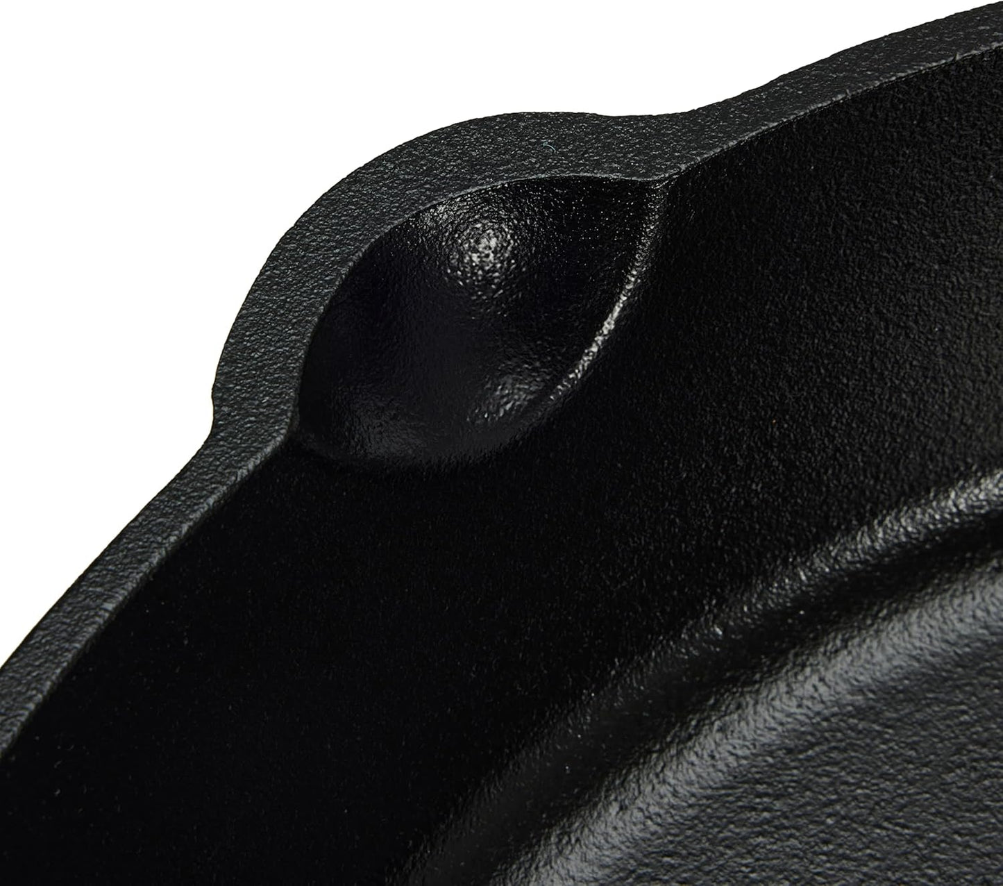 Amazon Basics Pre-Seasoned Cast Iron Skillet, Oven Safe, Even Heating, Heat Distribution, Stove Compatible, Heavy-Duty, 15-Inch, Black