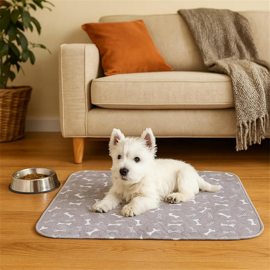 The Pee Pad Dogs Actually Use, 4-Layer Leak Protection Washable Pee Pads, Easy to Clean & Reusable (E,S(17.7" x 23.6"))