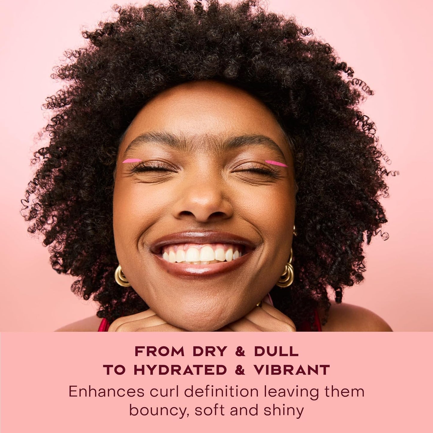 SheaMoisture Curl Enhancing Smoothie Hair Cream Coconut and Hibiscus for Thick, Curly Hair Sulfate Free and Paraben Free Curl Cream 20 oz