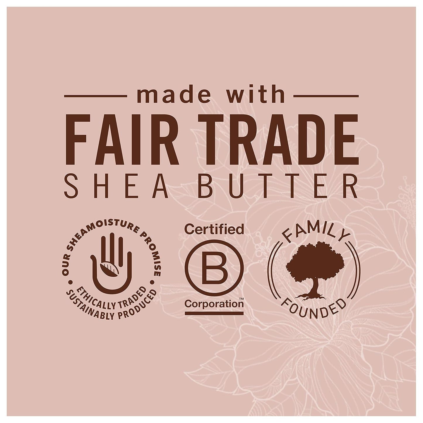 SheaMoisture Kids Extra Moisturizing Detangler Coconut & Hibiscus for Curly Hair Shea Butter Hair Care Product 8 oz