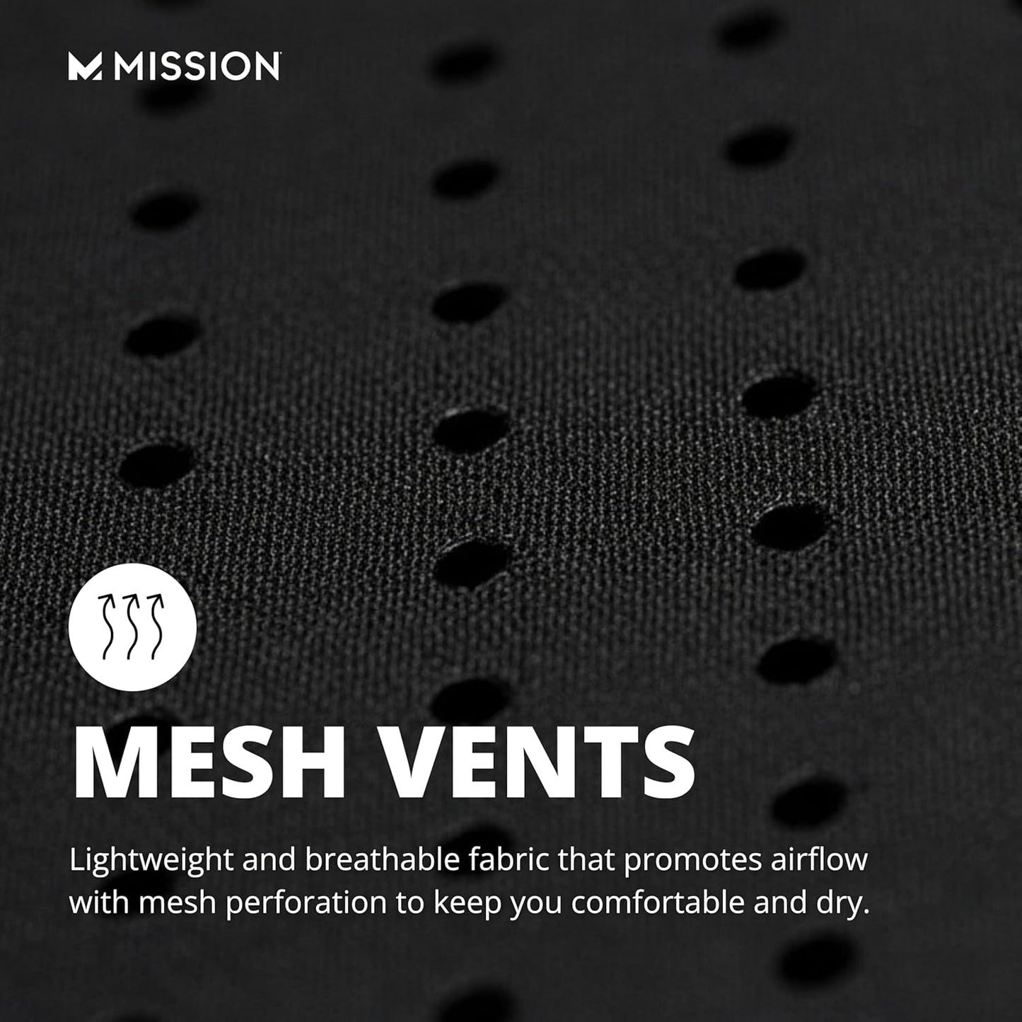 MISSION Cooling Vented Performance Hat Unisex One Size Cap for Workouts, Golf & Running, Sweat & Water Activated Technology