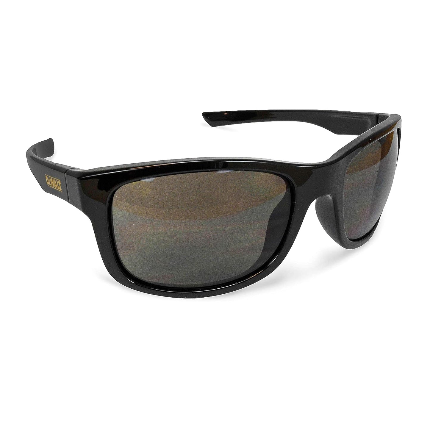 DEWALT DPG107-2D Supervisor™ Premium Safety Glasses – Black Full Frame – Smoke Lens – ANSI Z87.1 Impact Protection – 99.9% UV Protection – 1 Pair