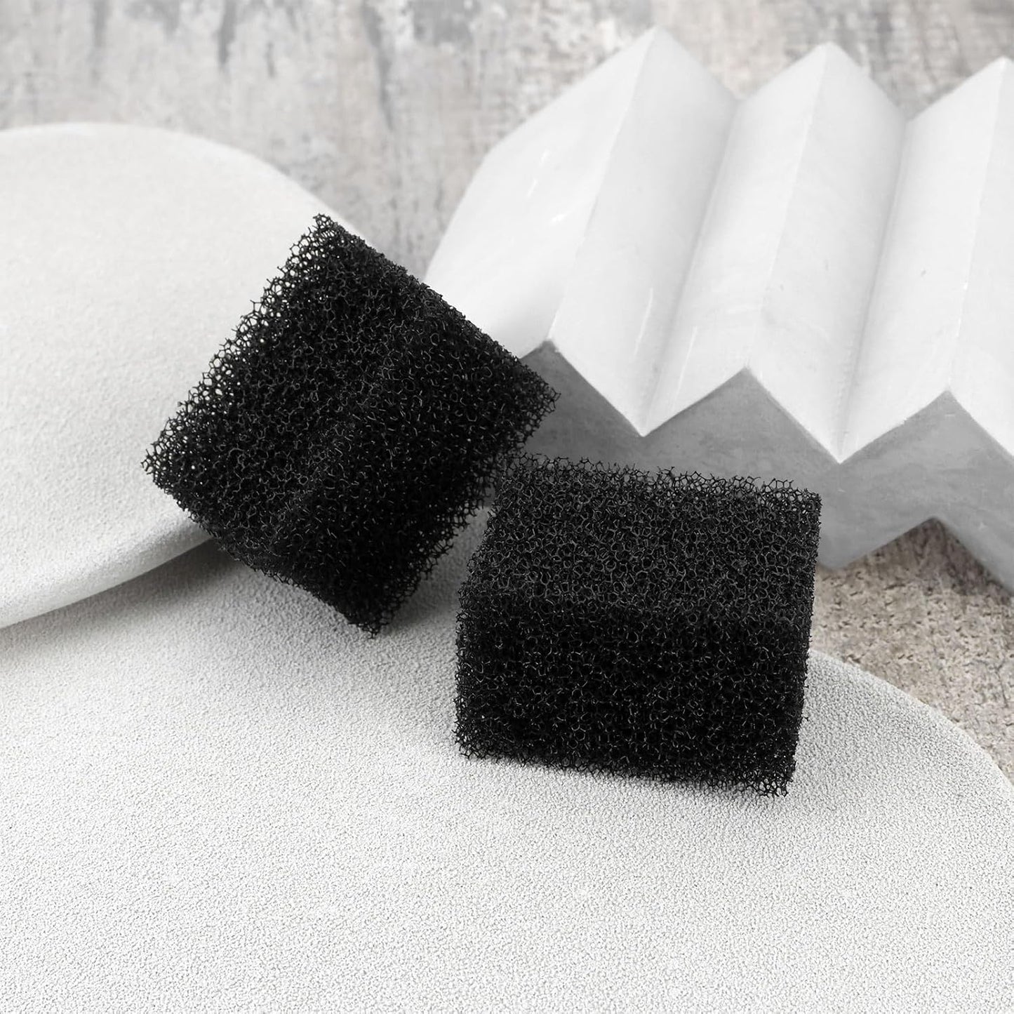 4PCS Cat Water Fountain Filters Replacement Filter Elements and Filter Sponges Set Compatible with 67oz 95oz 135oz Automatic Pet Fountain Dog Water Dispenser